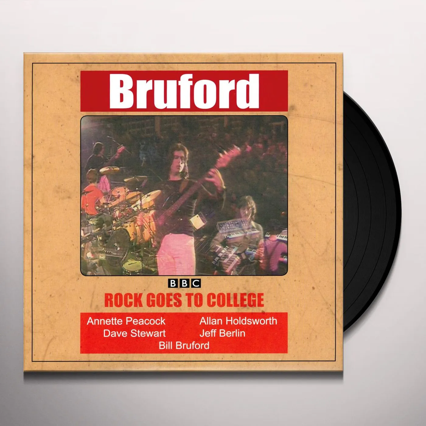 Bill Bruford Rock Goes To College Vinyl Record