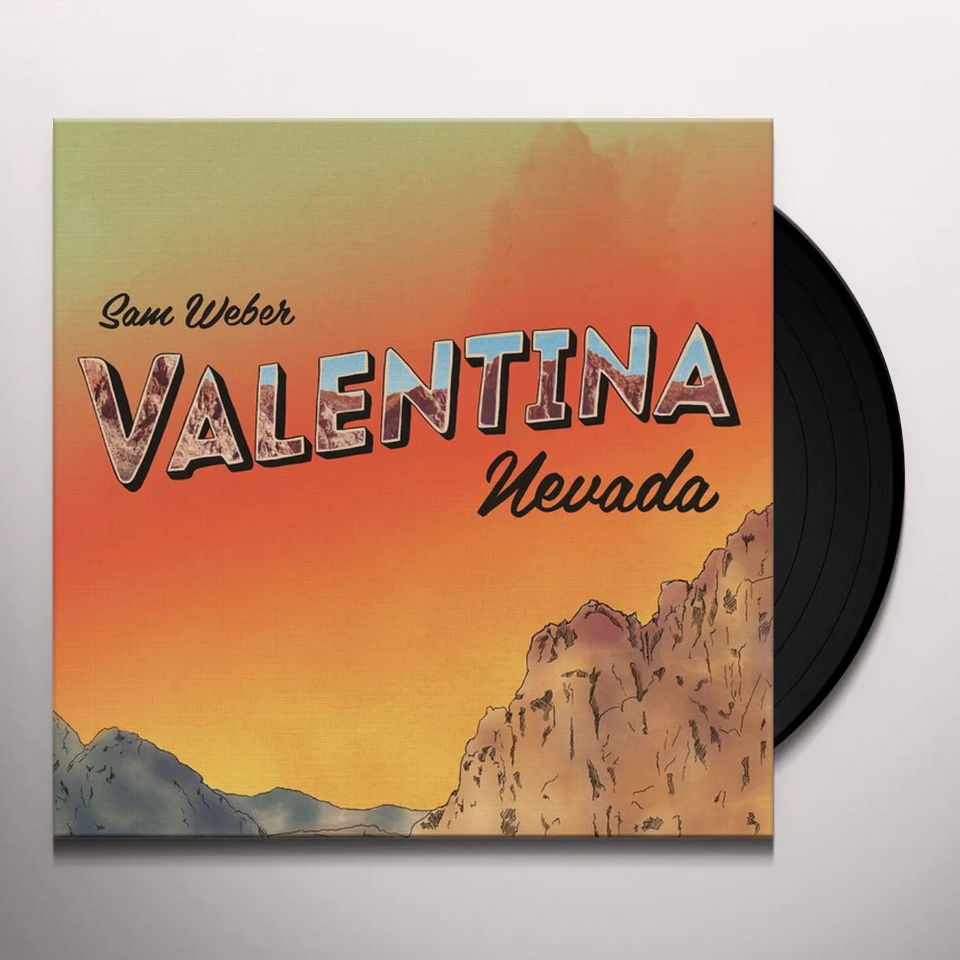 Sam Weber WALENTINA NEVADA Vinyl Record