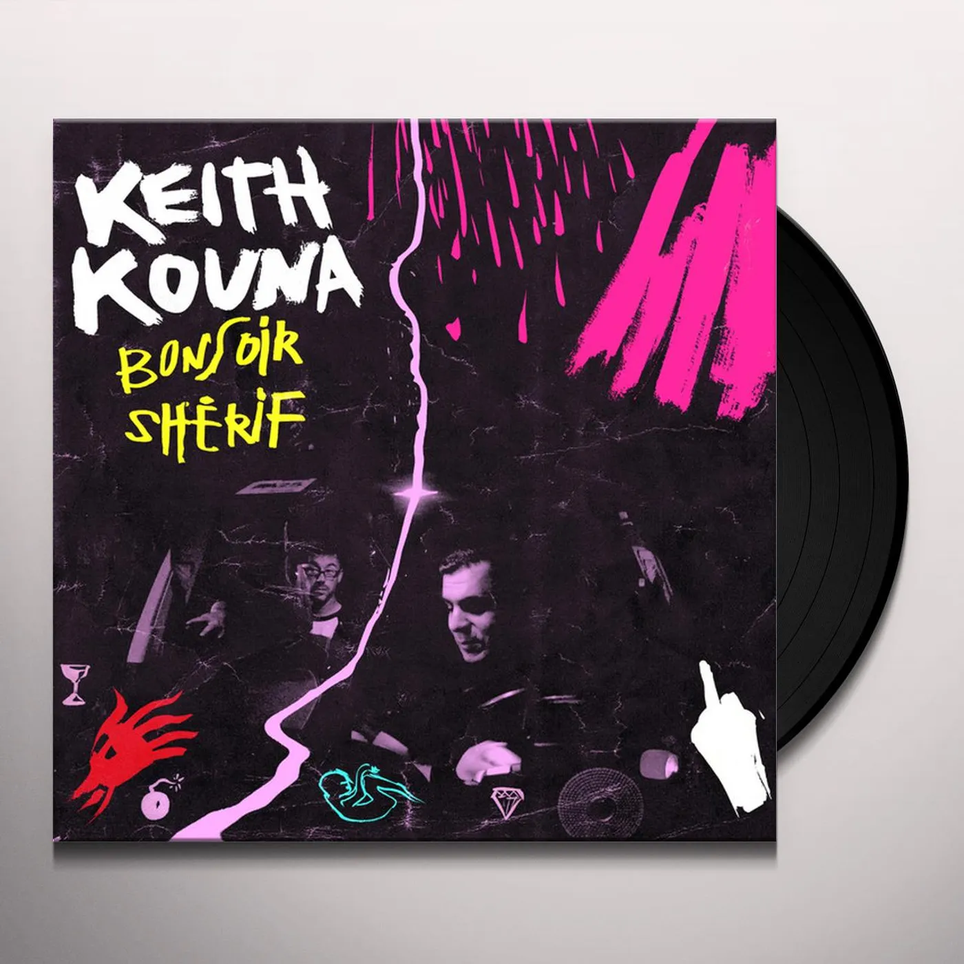 Keith Kouna BONSOIR SHERIF Vinyl Record