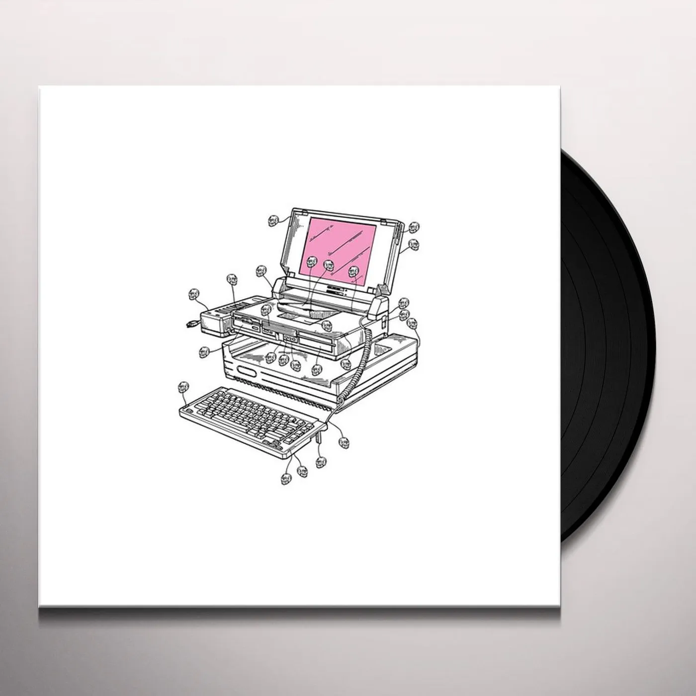 Say Hi Caterpillar Centipede Vinyl Record