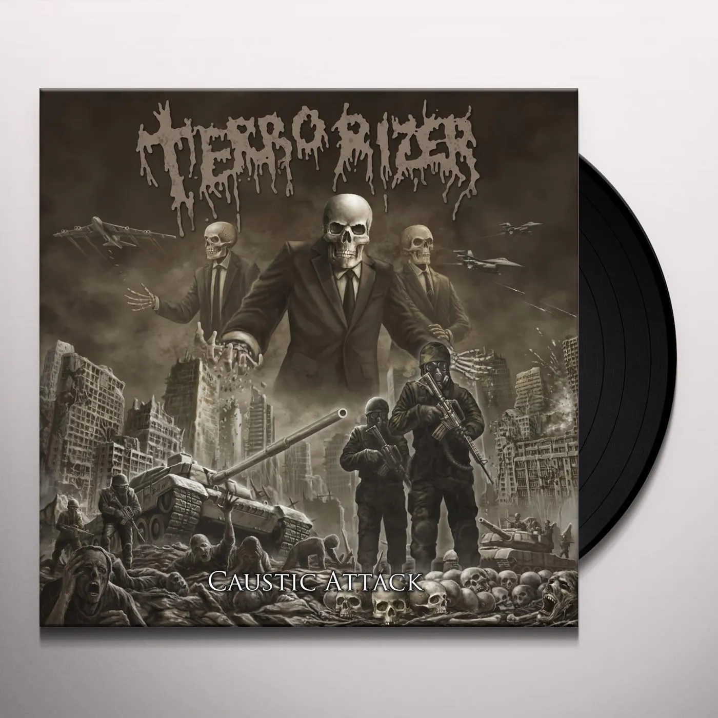 Terrorizer Caustic Attack Vinyl Record