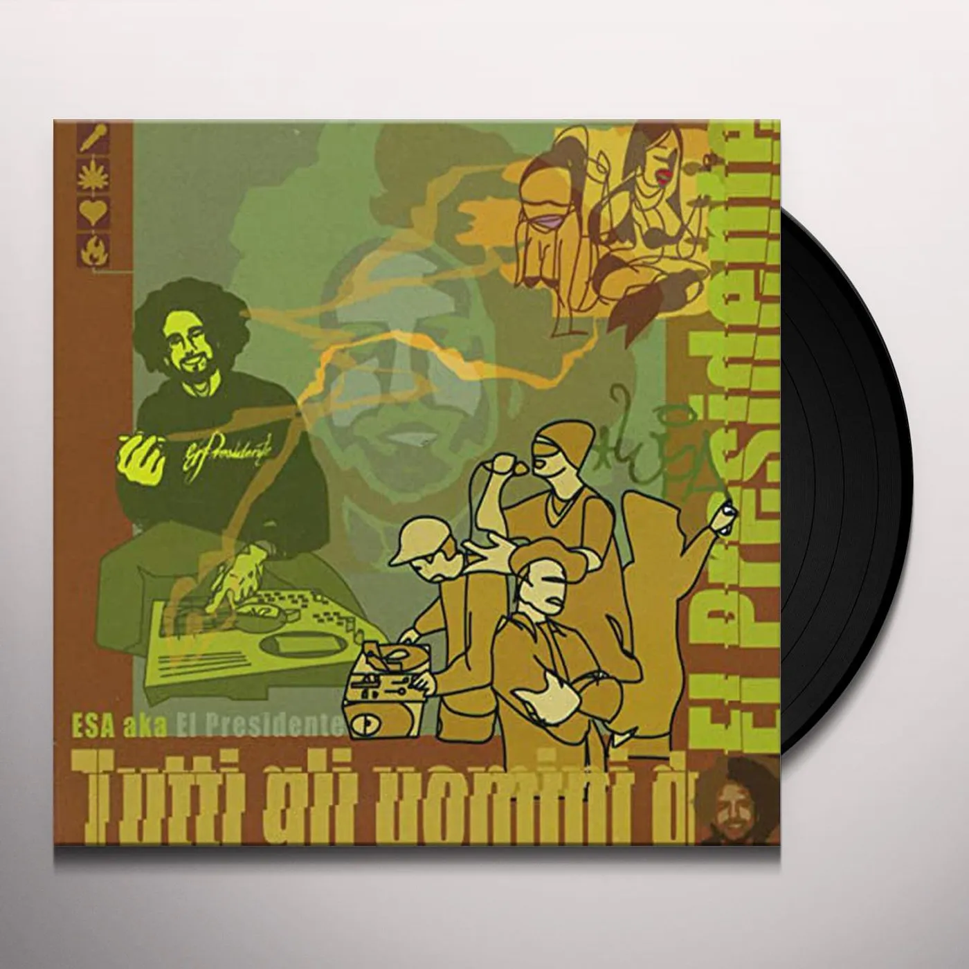 Esa TUTTI GLI UOMINI DEL PRESIDENTE Vinyl Record