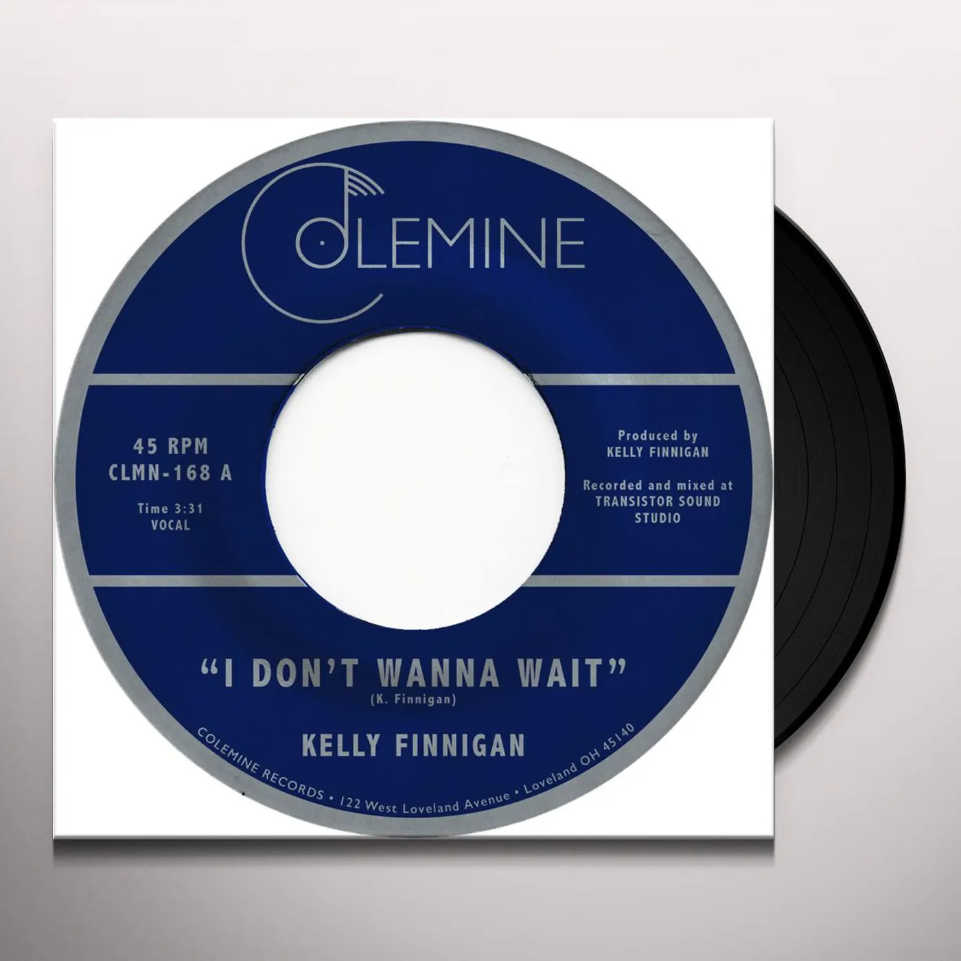 Kelly Finnigan I Don't Wanna Wait Vinyl Record