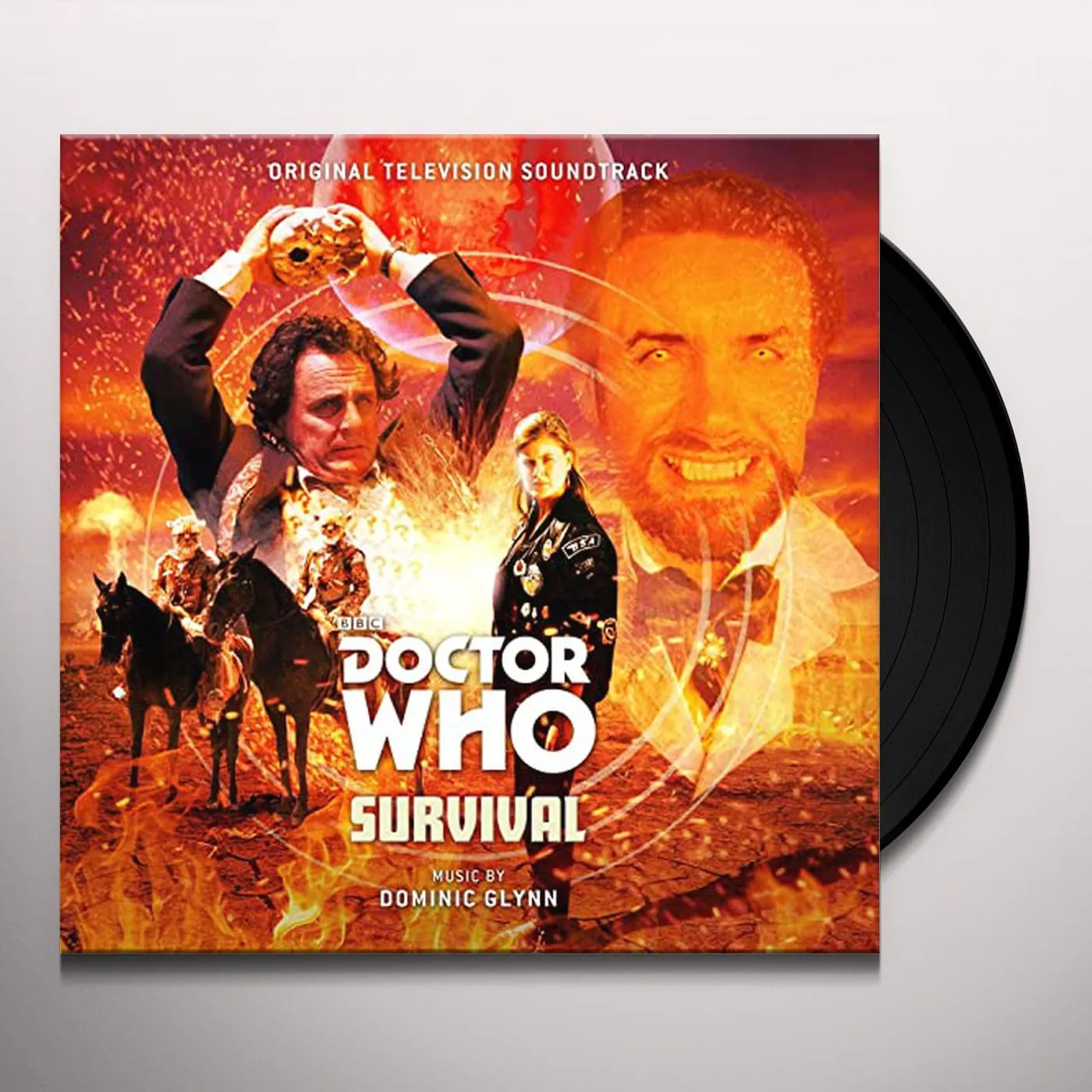 Dominic Glynn DOCTOR WHO: SURVIVAL / Original Soundtrack Vinyl Record