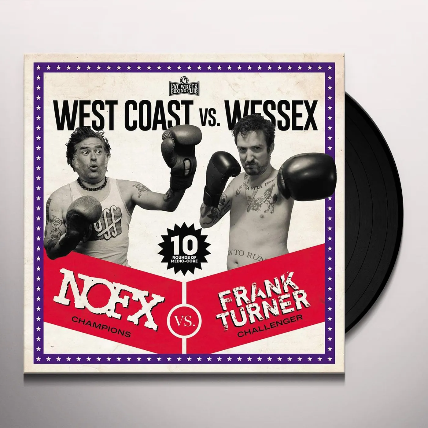 NOFX West Coast vs. Wessex Vinyl Record