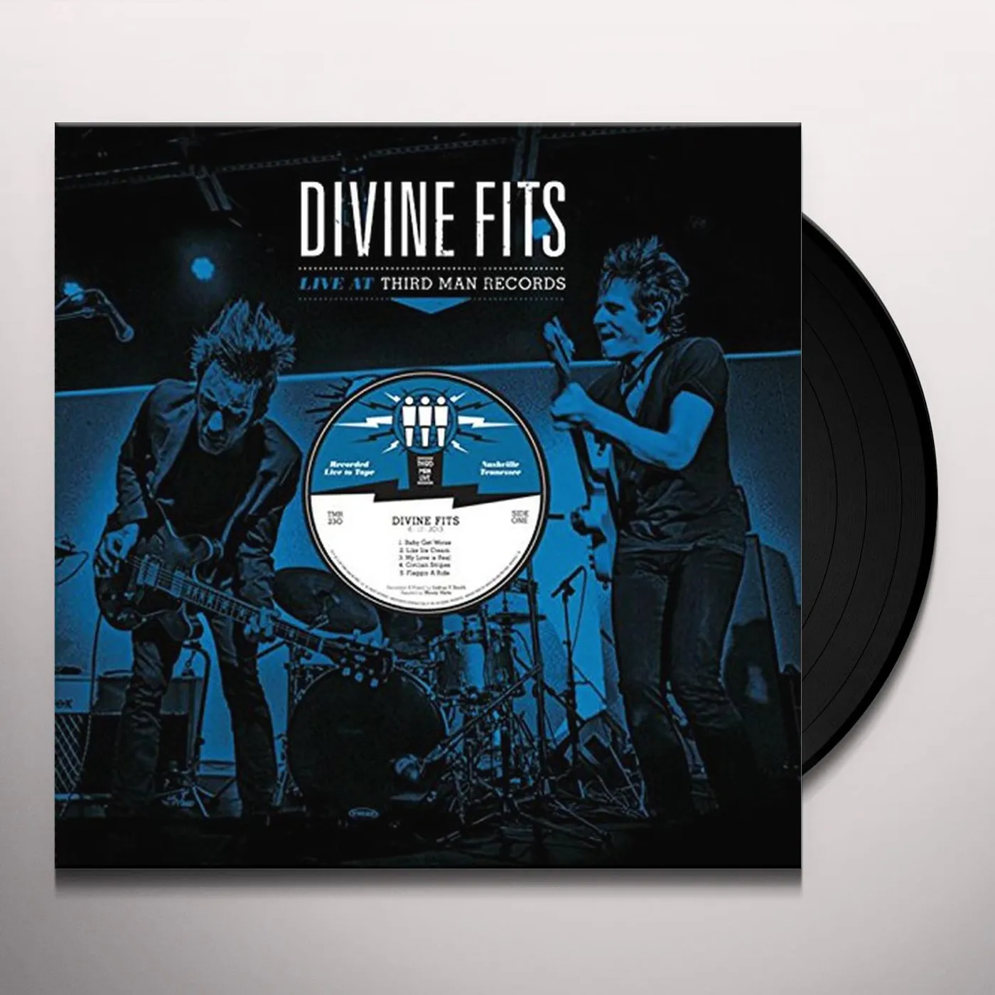 Divine Fits LIVE AT THIRD MAN RECORDS 06-17-2013 Vinyl Record