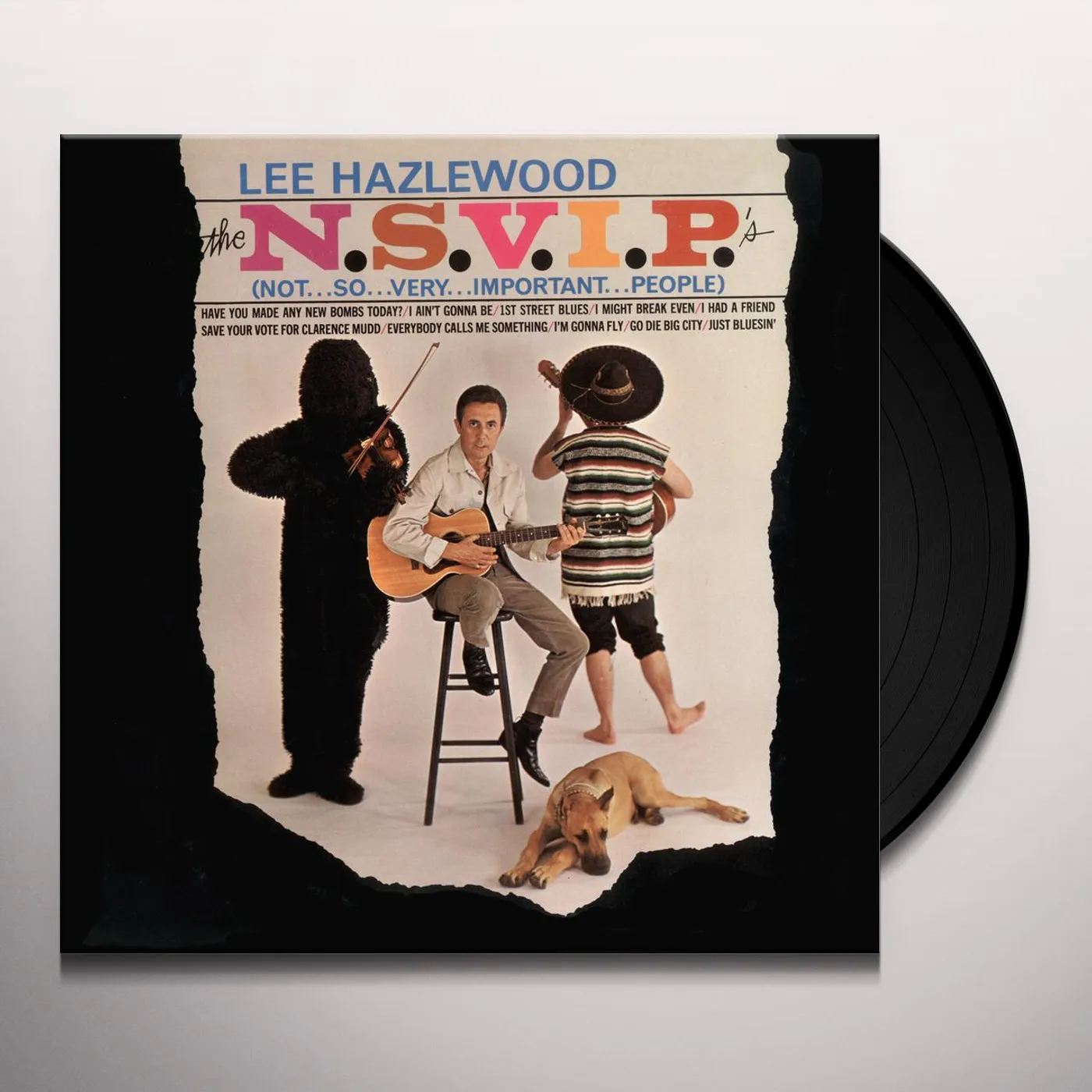 Lee Hazlewood N.S.V.I.P.'S (NOT SO VERY IMPORTANT PEOPLE) Vinyl Record