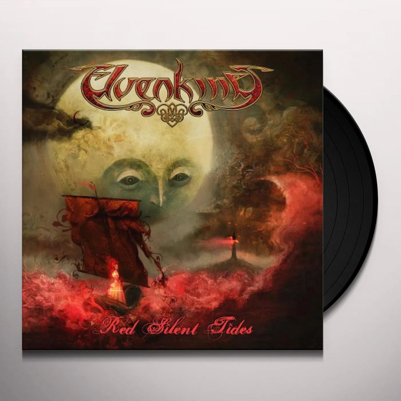Elvenking Red Silent Tides Vinyl Record