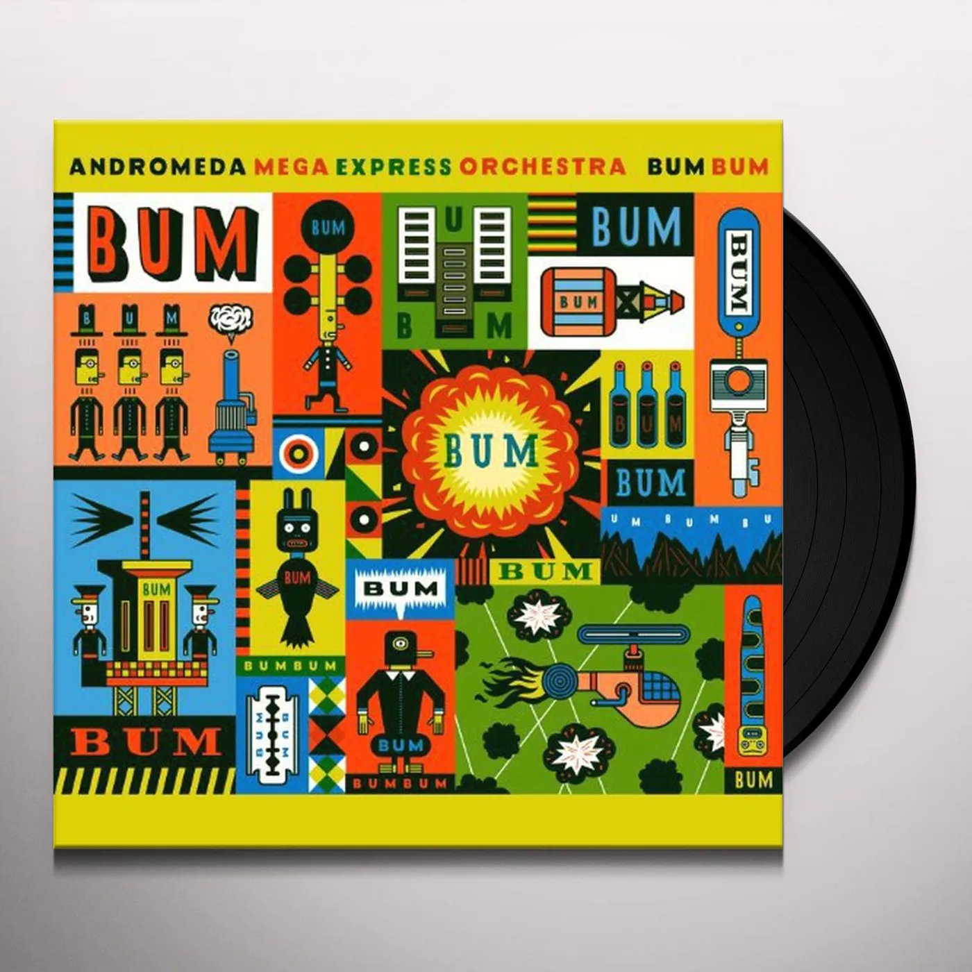 Andromeda Mega Express Orchestra Bum Bum Vinyl Record