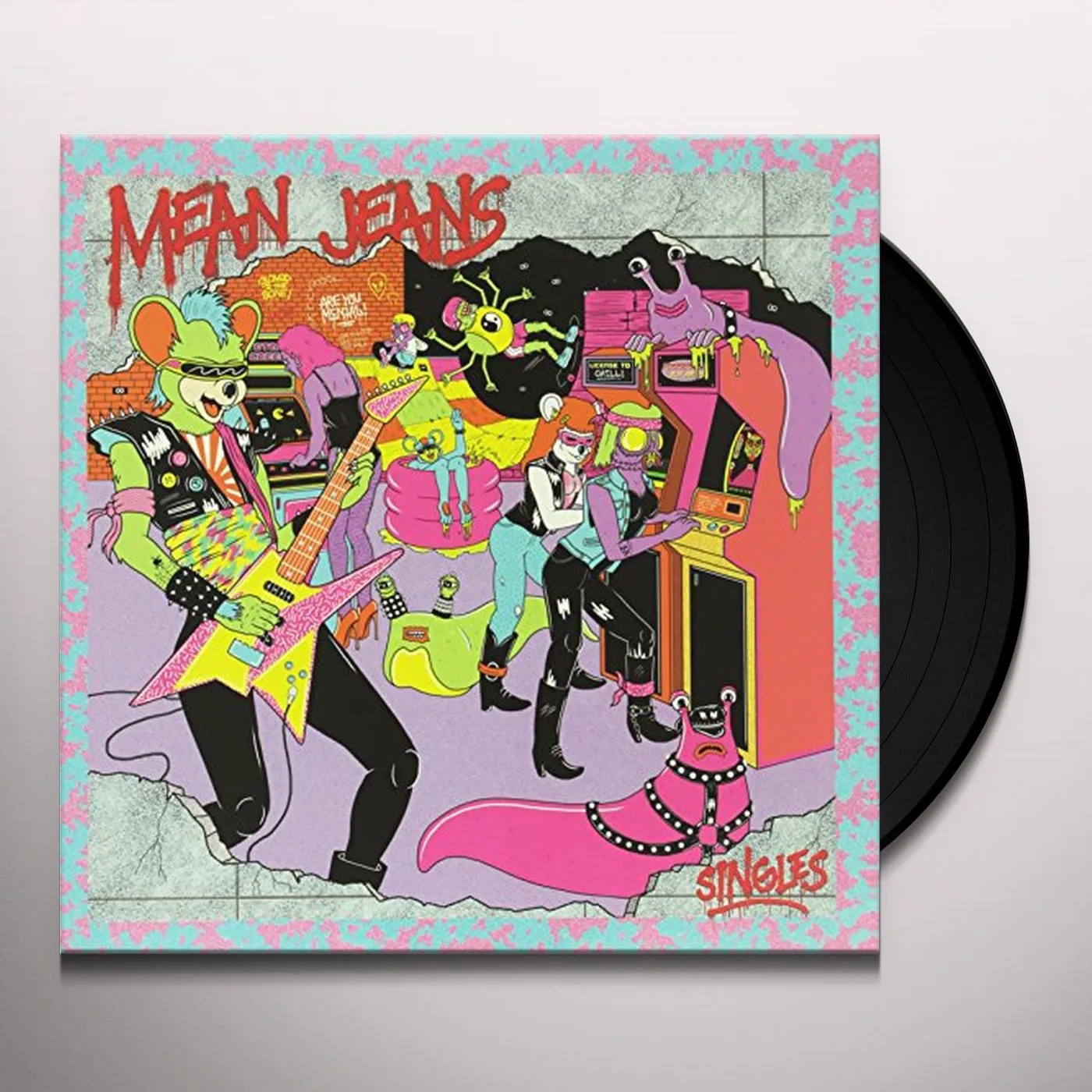 Mean Jeans Singles Vinyl Record