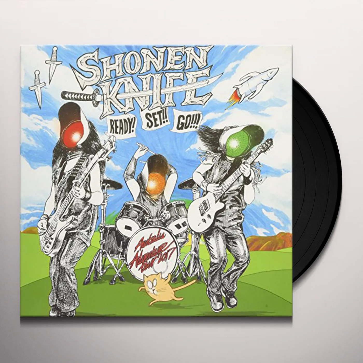 Shonen Knife READY! SET!! GO!!! Vinyl Record