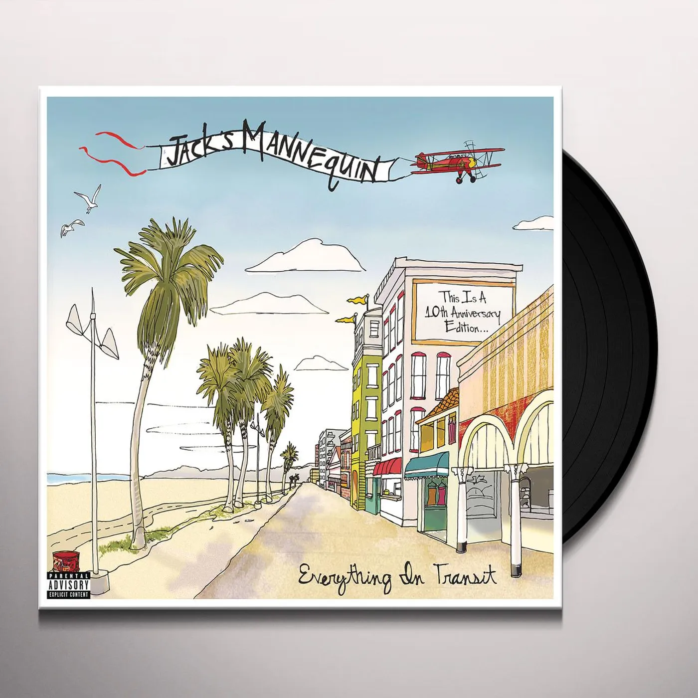 Jack's Mannequin Everything In Transit (10th Anniversary Edition) Vinyl Record