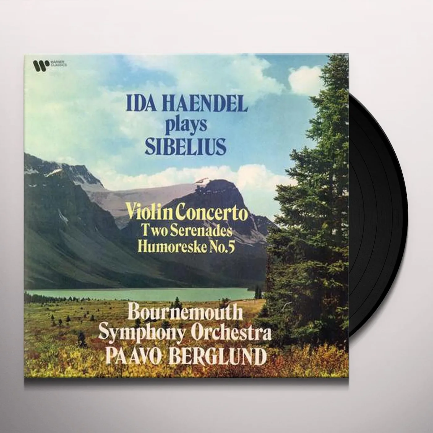Ida Haendel Plays Sibelius: Violin Concerto/Two Serenades/Humoreske (180G/Import) Vinyl Record