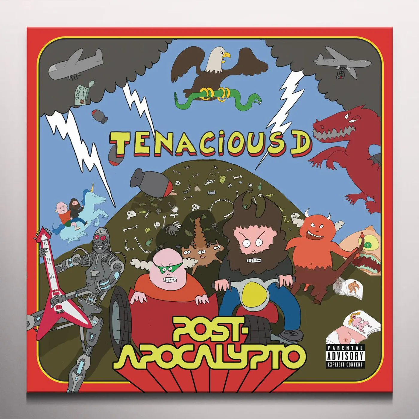 Tenacious D POST-APOCALYPTO - Colored Vinyl Record