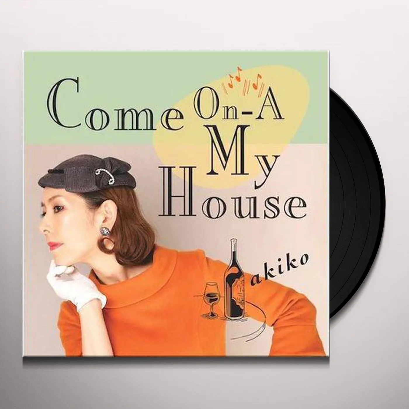 akiko Come On-a My House Vinyl Record