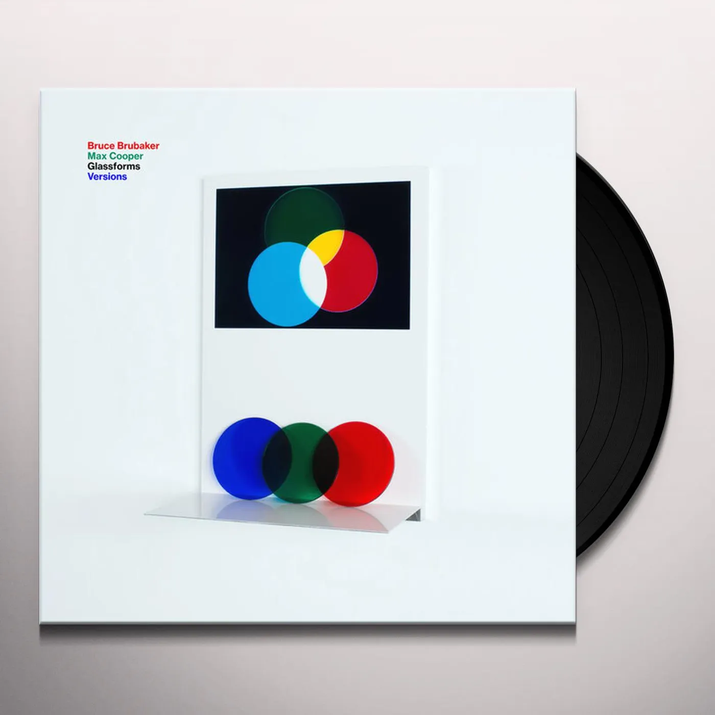 Bruce Brubaker & Max Cooper GLASSFORMS VERSIONS Vinyl Record