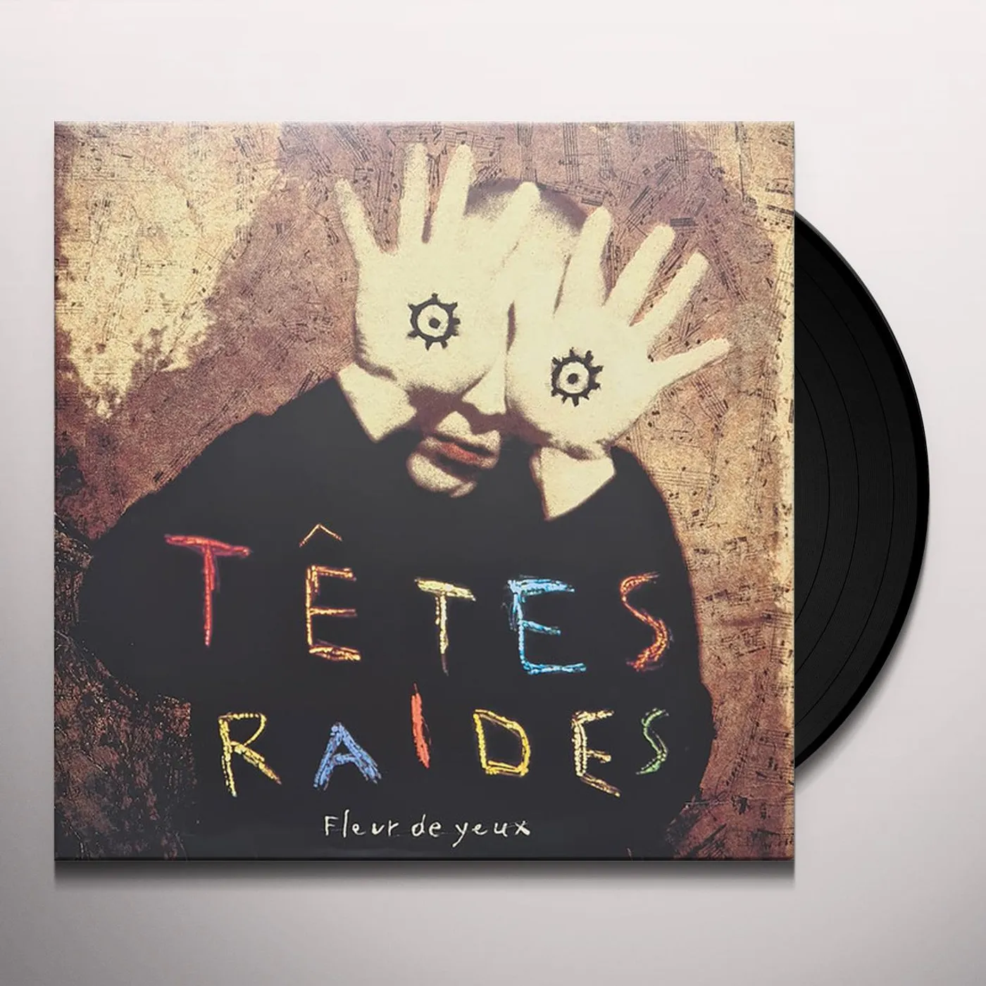 Tetes Raides Fleur De Yeux Vinyl Record