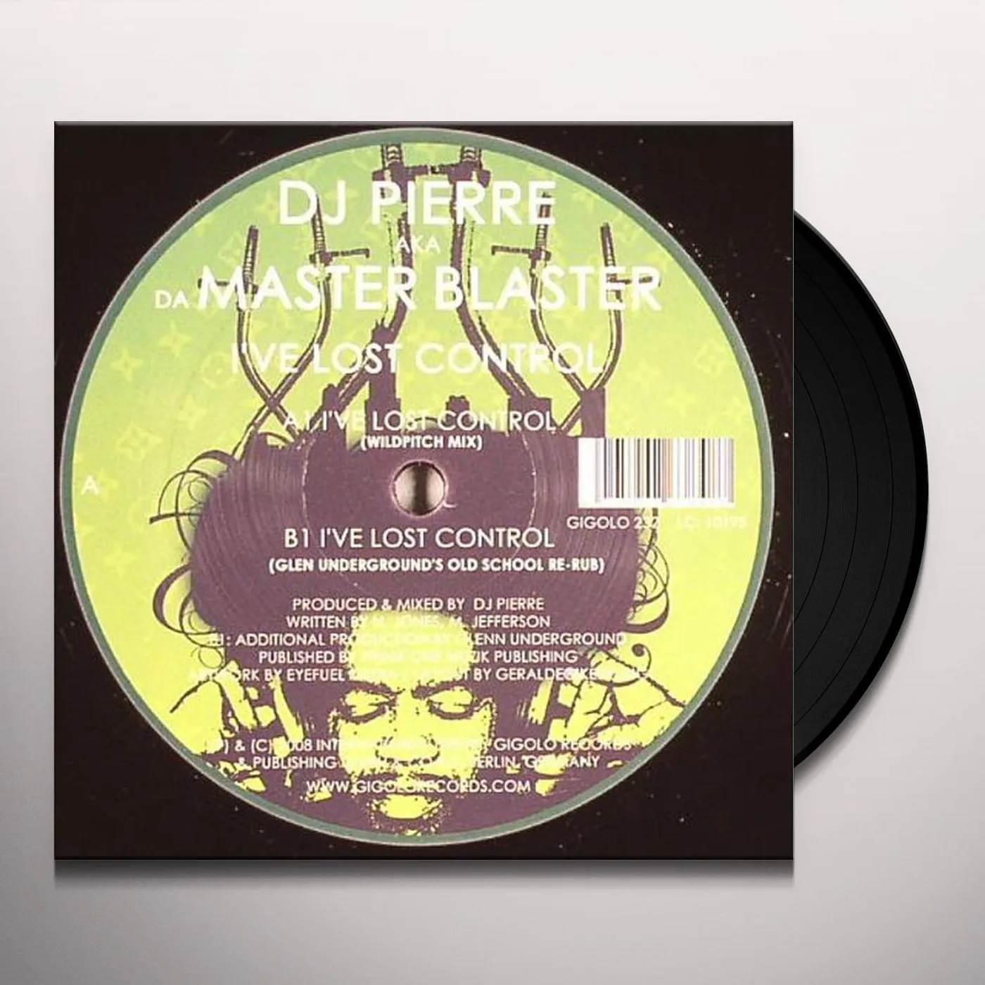 DJ Pierre I'VE LOST CONTROL Vinyl Record