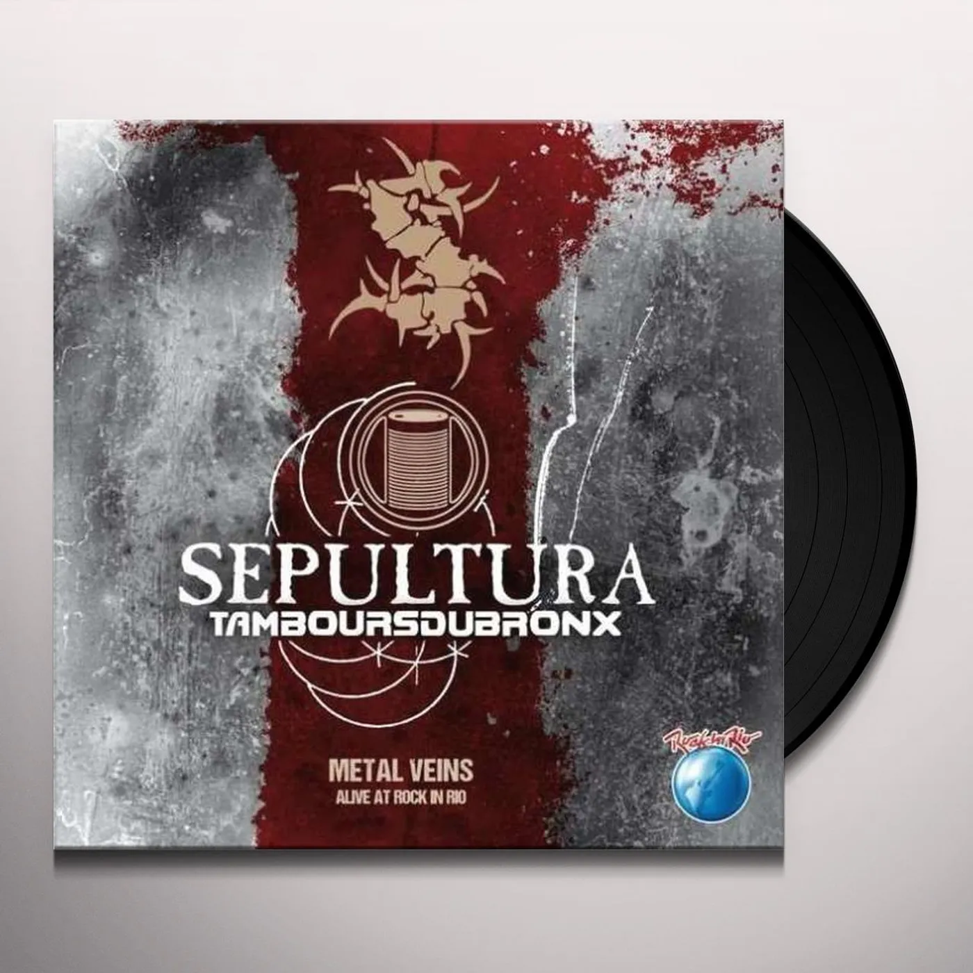 Sepultura METAL VEINS - ALIVE AT ROCK IN RIO (LIMITED/2LP) Vinyl Record
