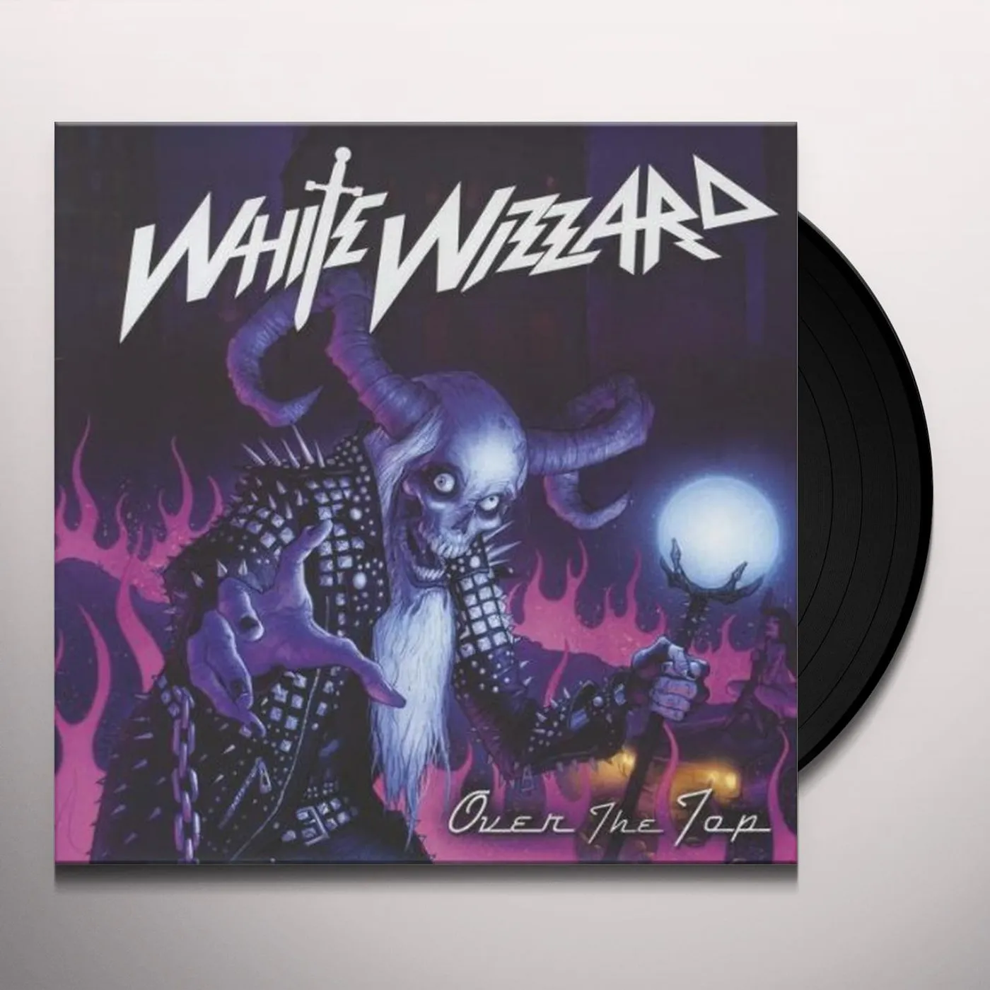White Wizzard Over The Top Vinyl Record