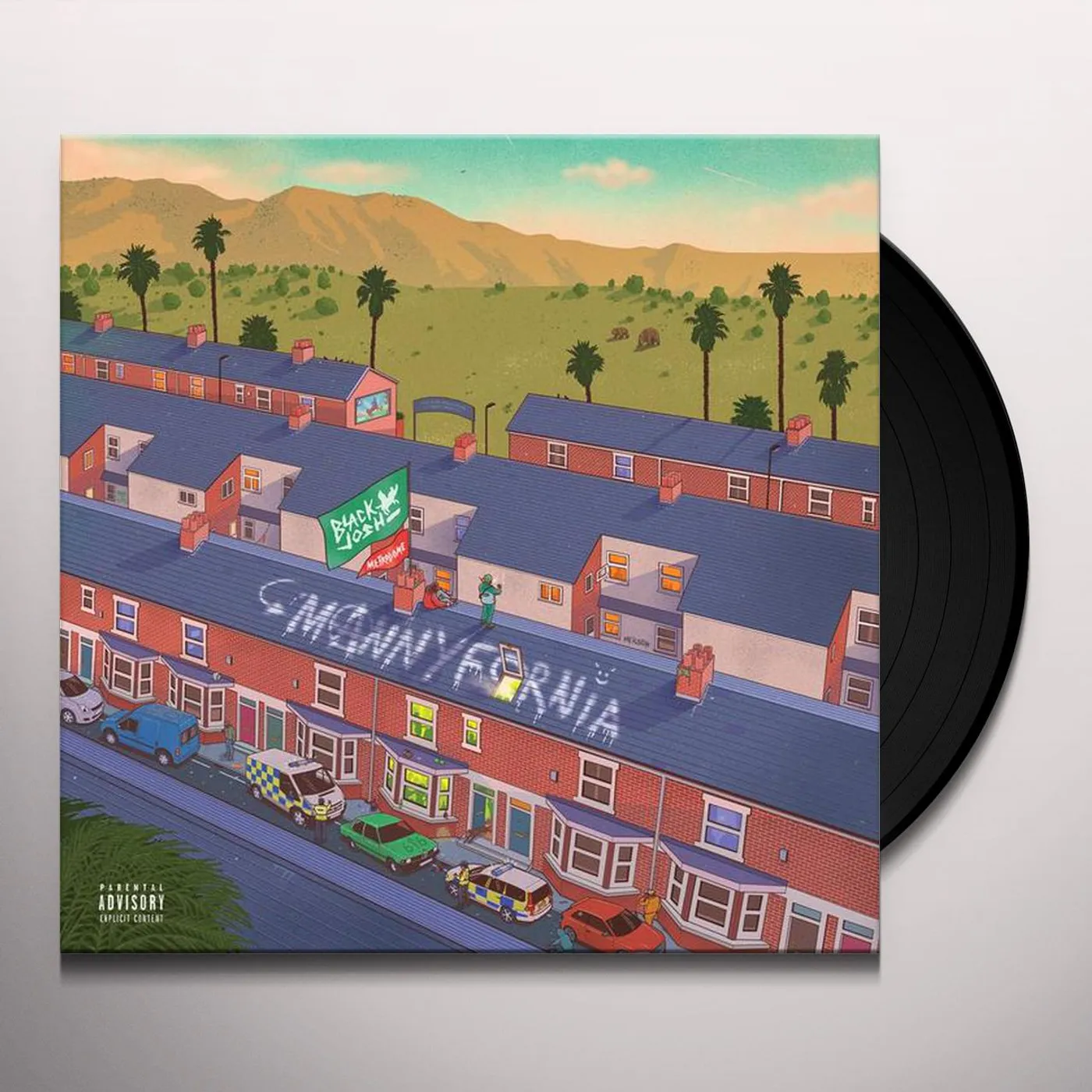 Black Josh MANNYFORNIA Vinyl Record