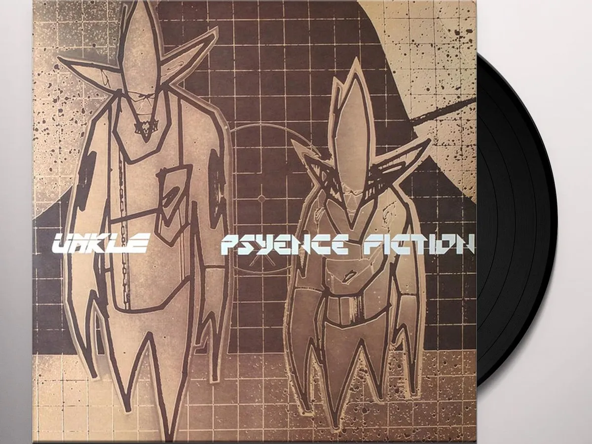 U.N.K.L.E. 『Psyence Fiction』　LP eyJidWNrZXQiOiJtZXJjaGJhci1pbW