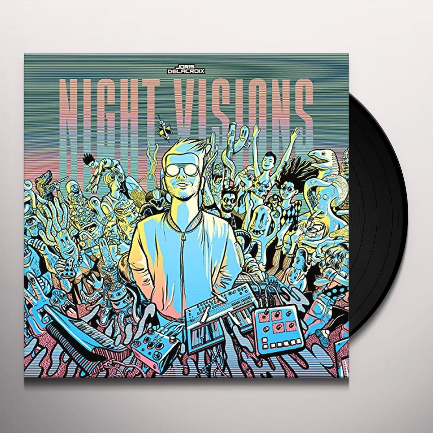 Joris Delacroix NIGHT VISIONS Vinyl Record