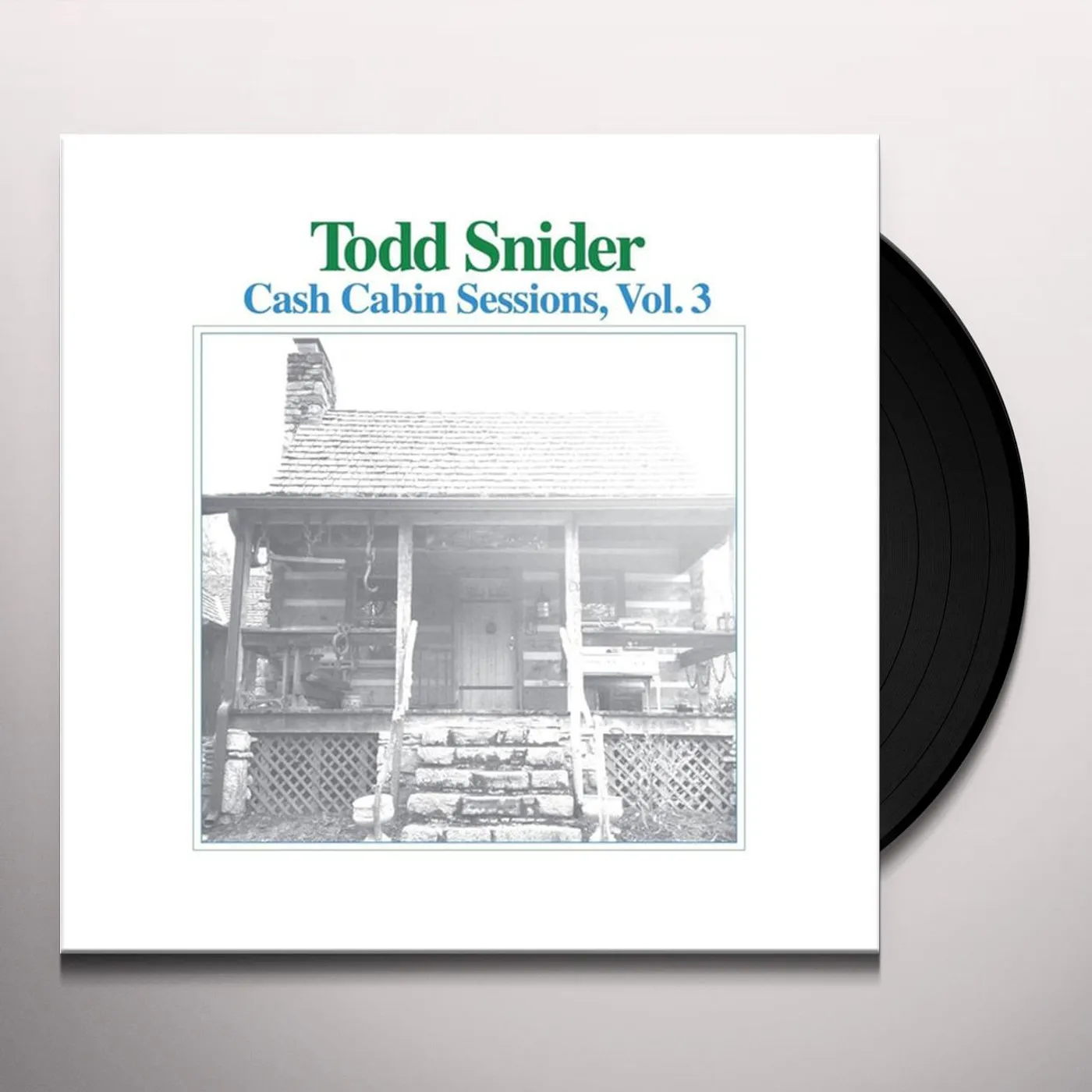 Todd Snider CASH CABIN SESSIONS 3 Vinyl Record