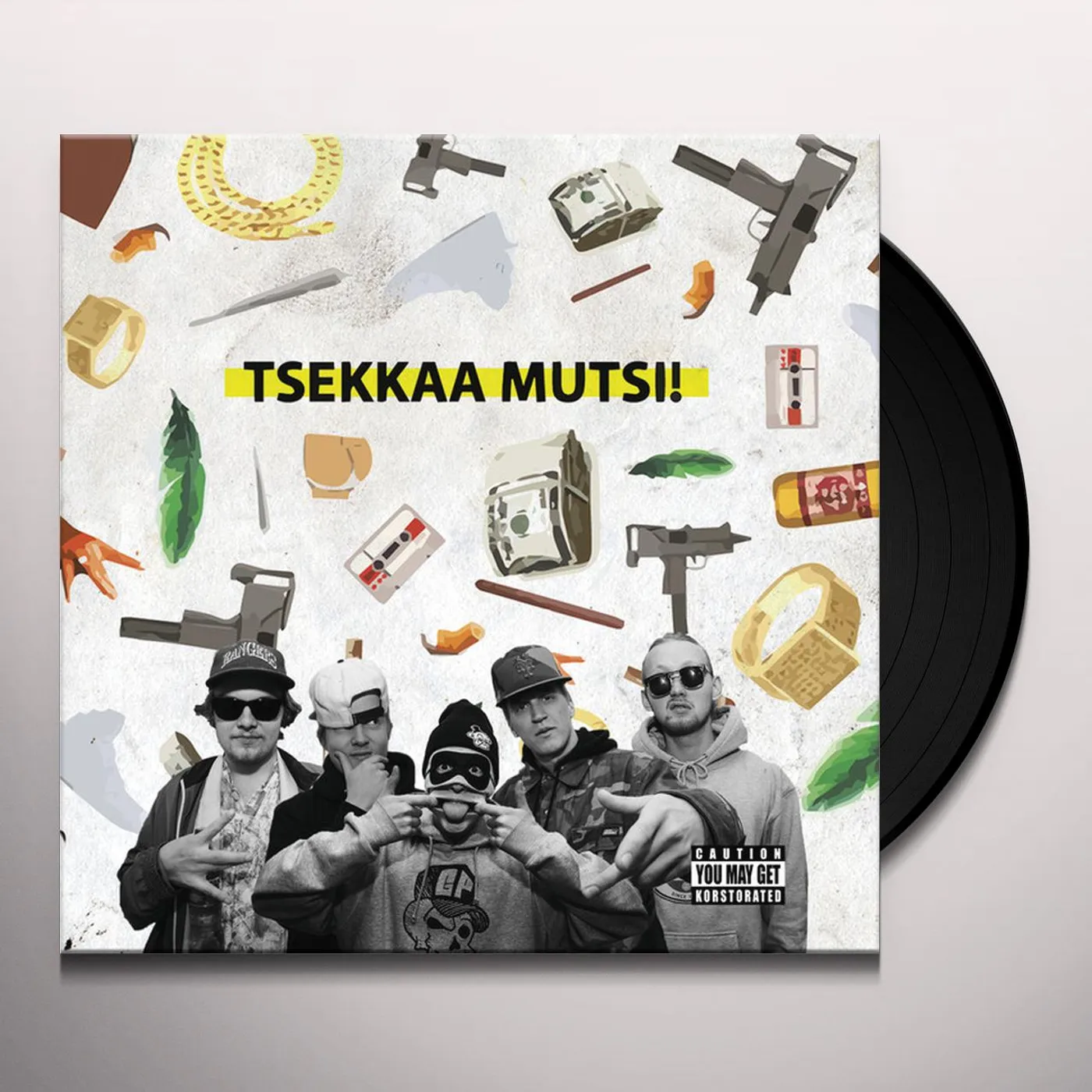 Korstoraatio Tsekkaa mutsi! Vinyl Record