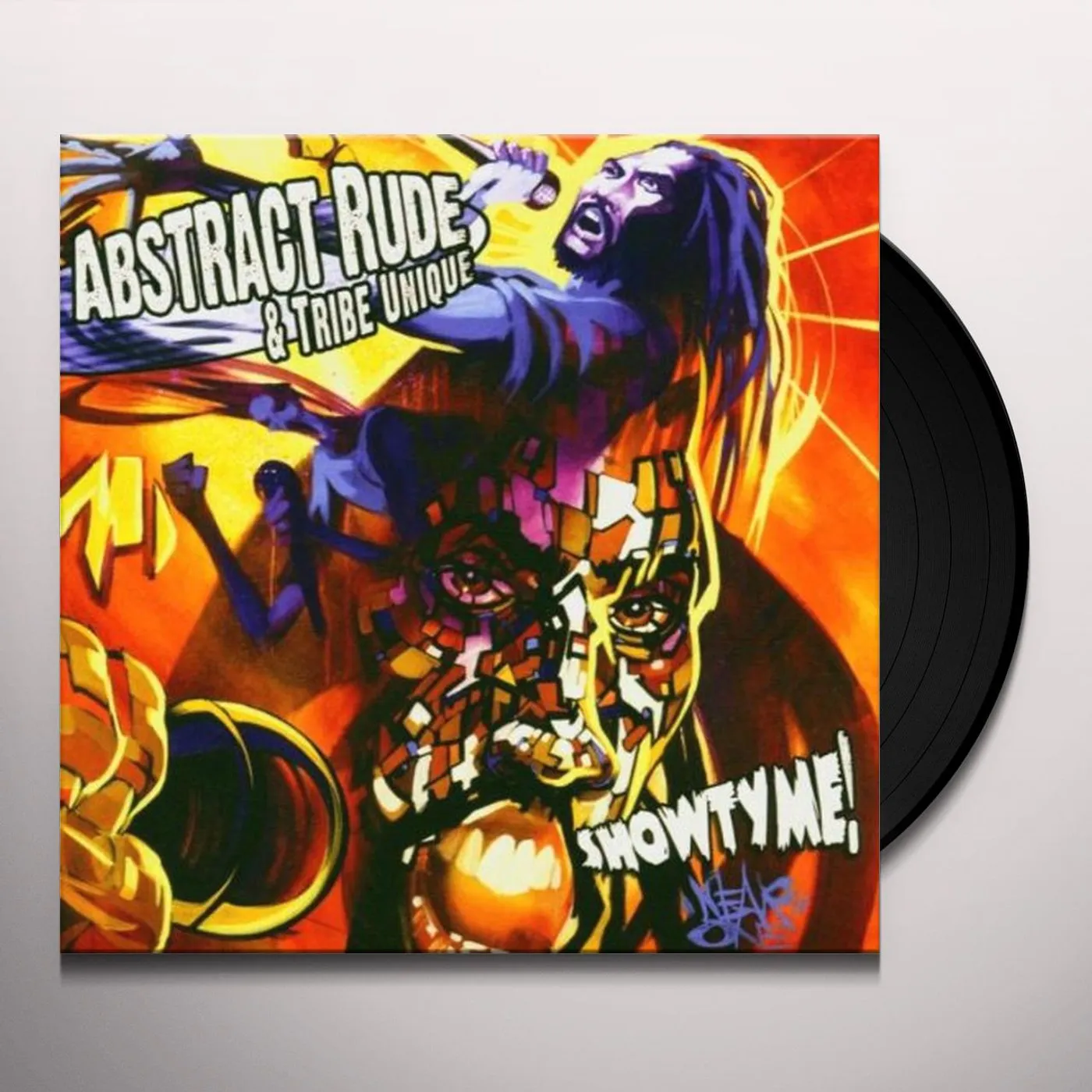 Abstract Rude ALL DAY Vinyl Record