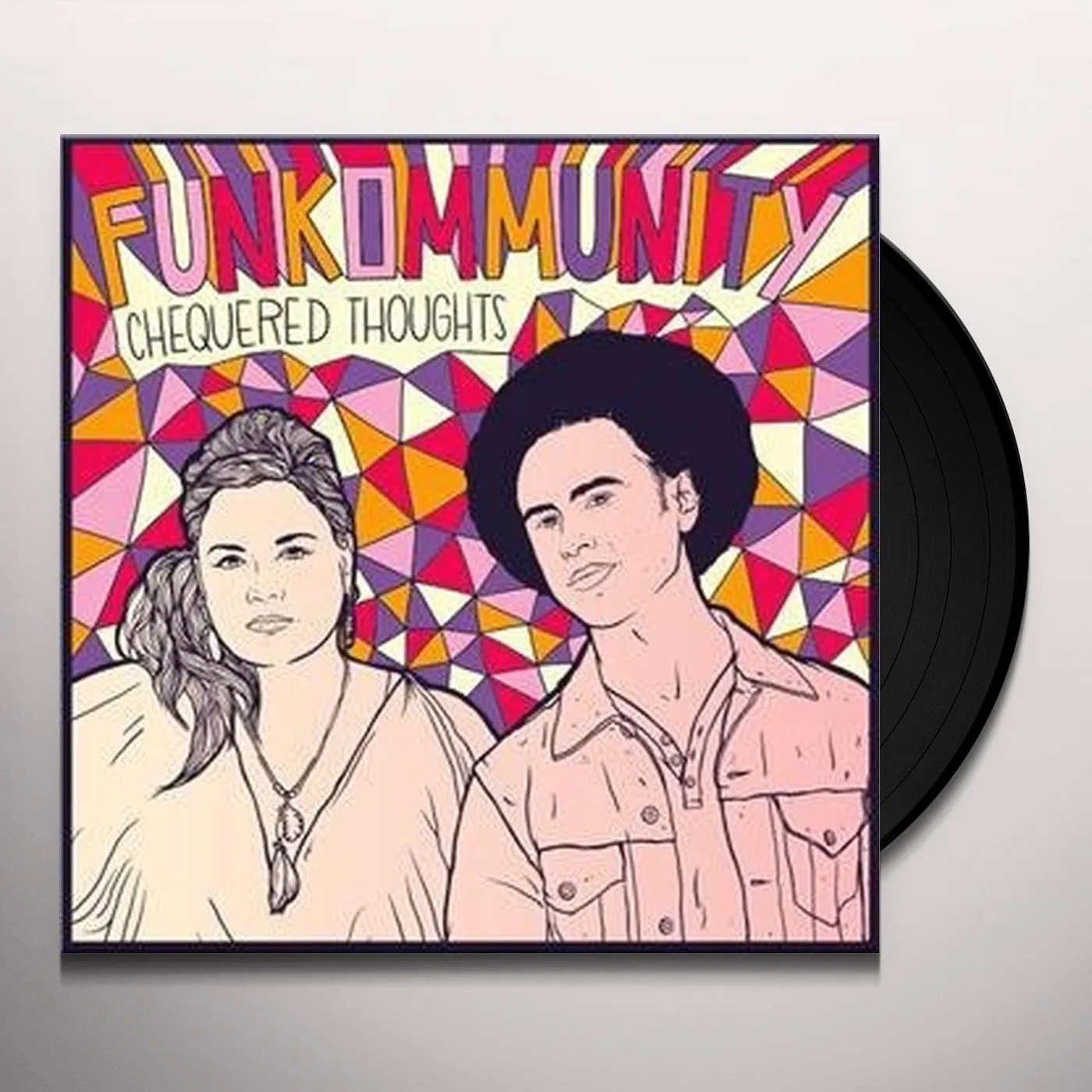 Funkommunity CHEQUERED THOUGHTS Vinyl Record