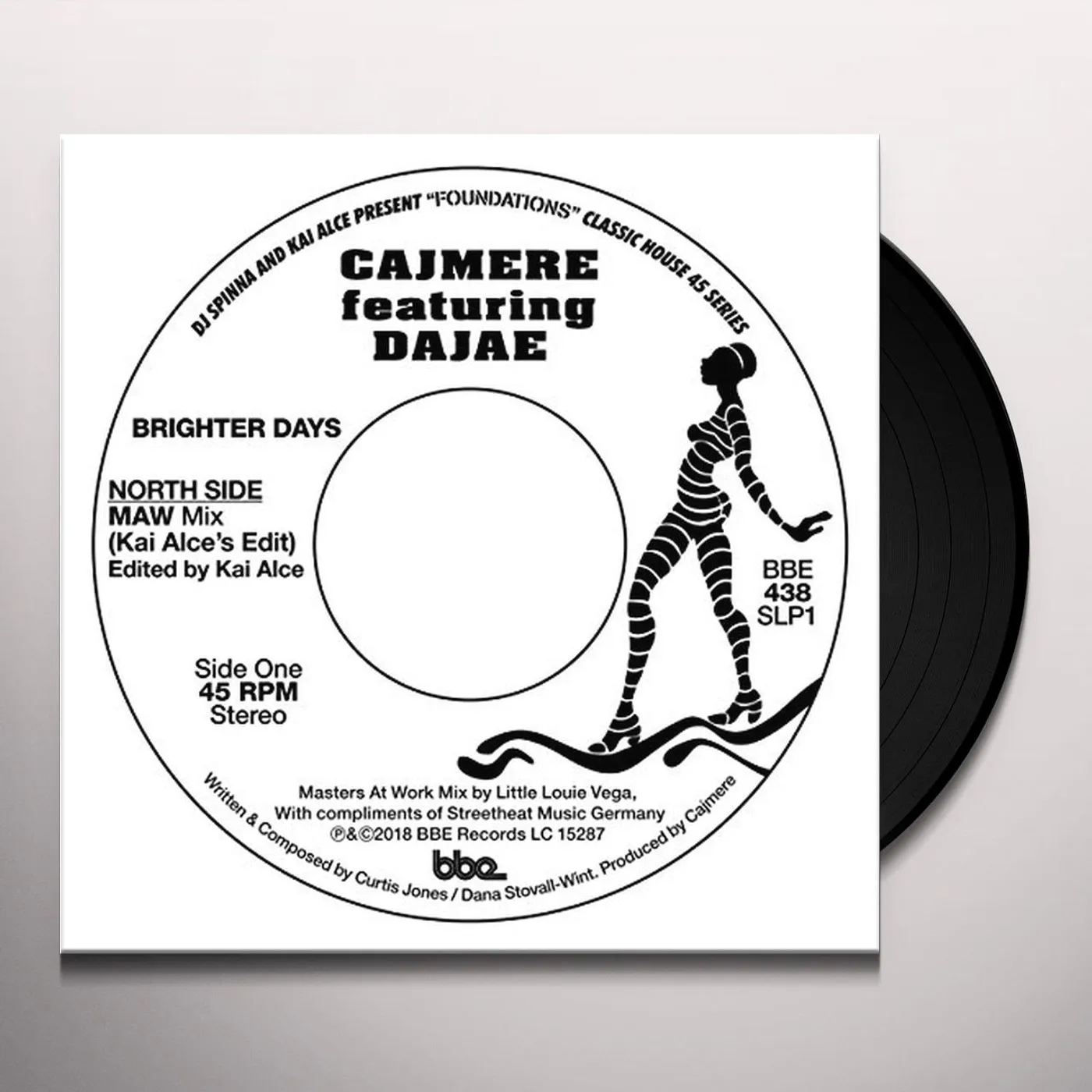 Cajmere BRIGHTER DAYS (MASTERS AT WORK MIX / UNDERGROUND) Vinyl Record