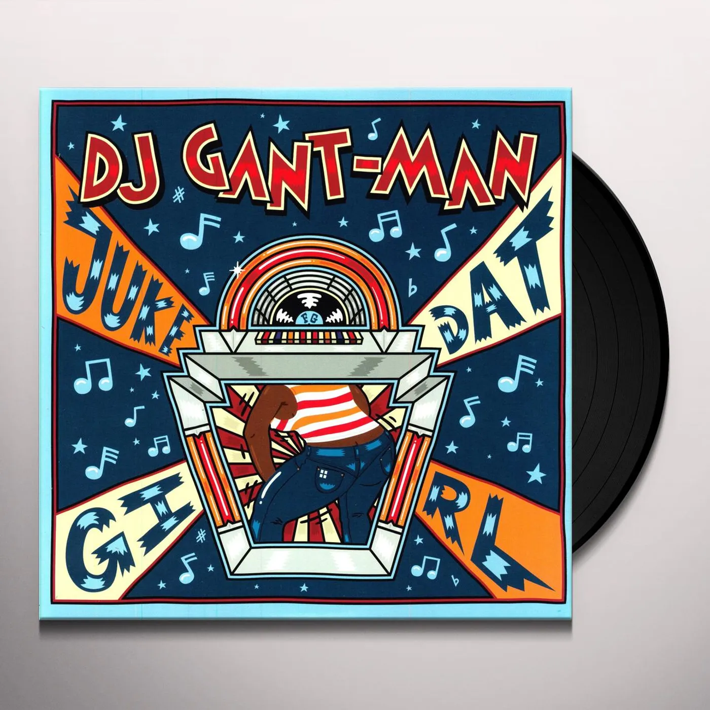DJ Gant-Man JUKE DAT GIRL Vinyl Record