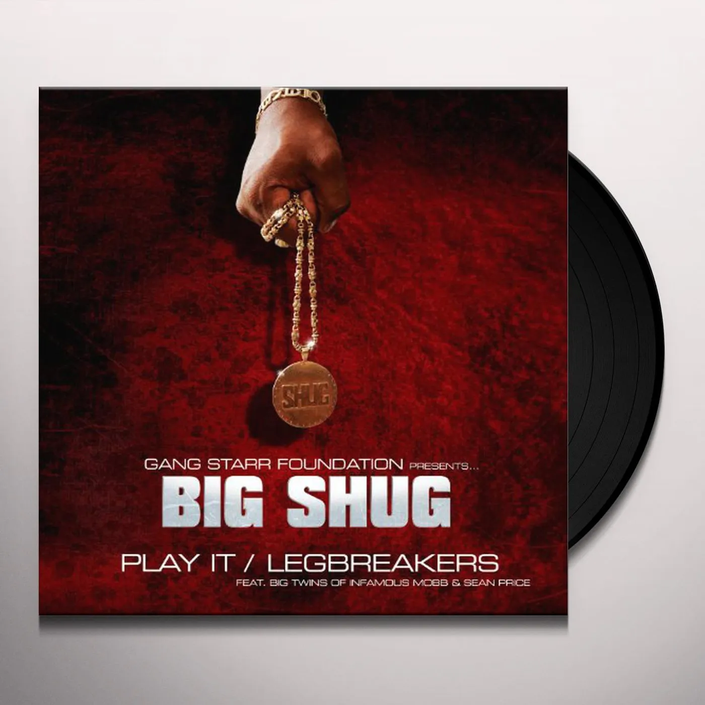 Big Shug PLAY IT / LEGBREAKERS Vinyl Record