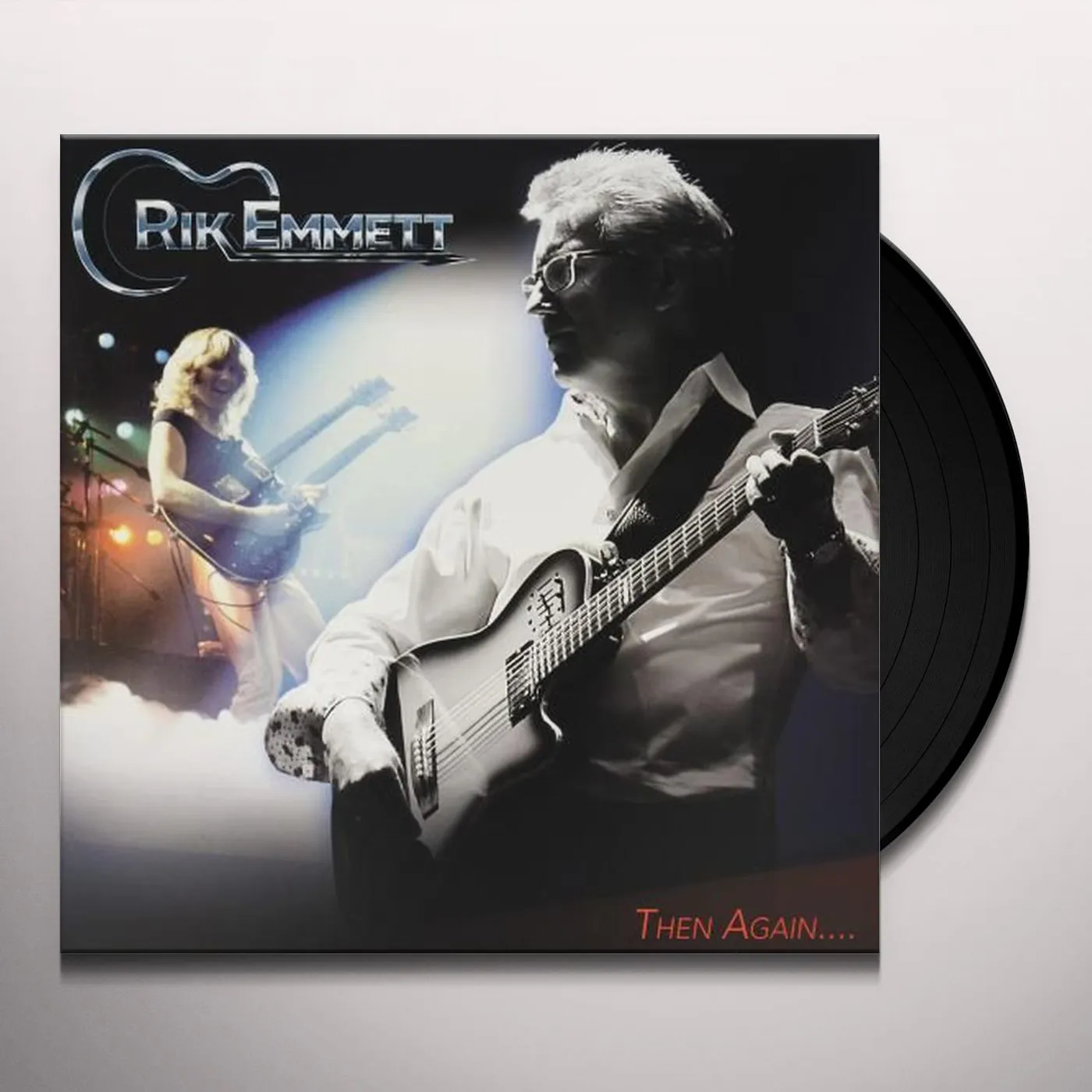 Rik Emmett THEN AGAIN Vinyl Record