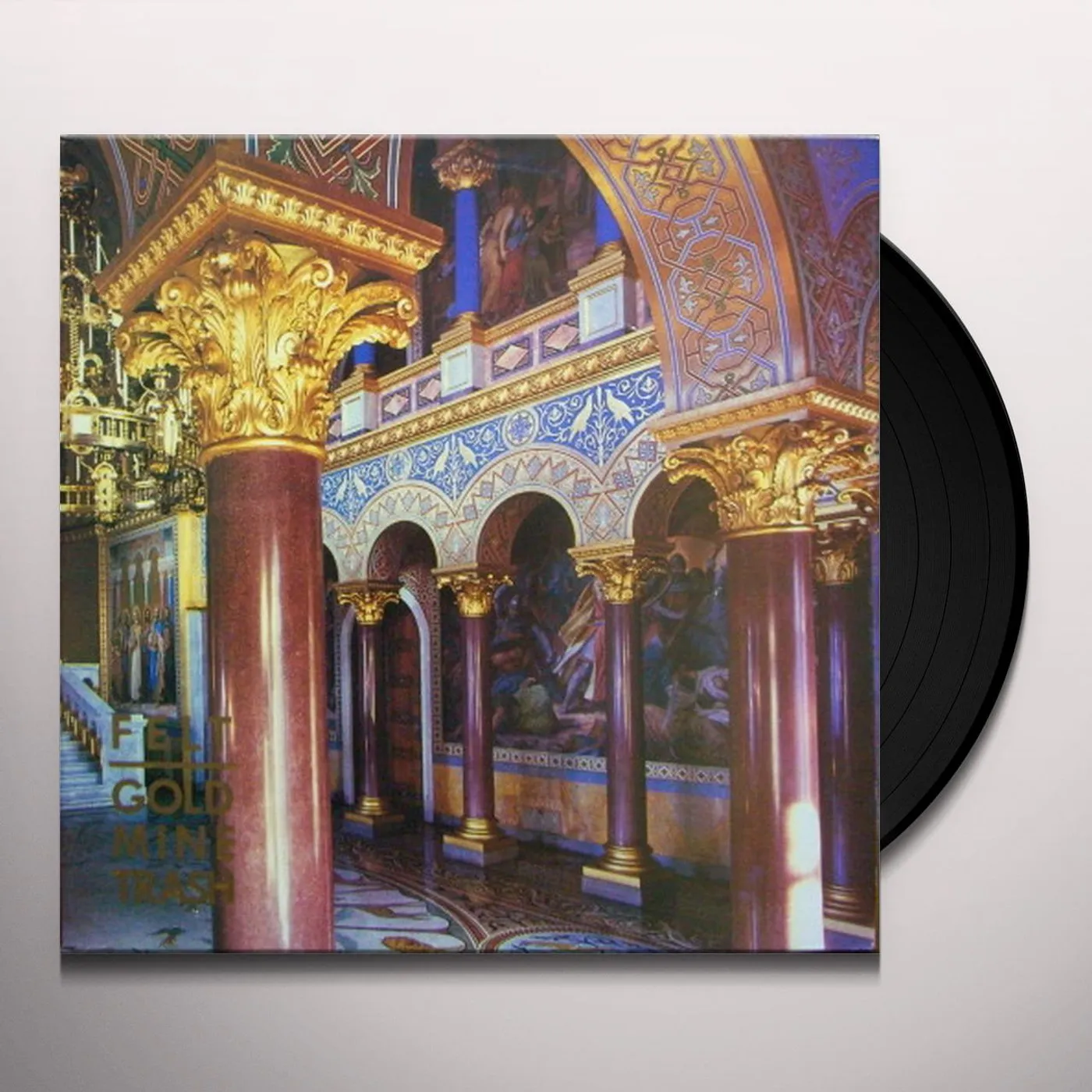 Felt Gold Mine Trash Vinyl Record