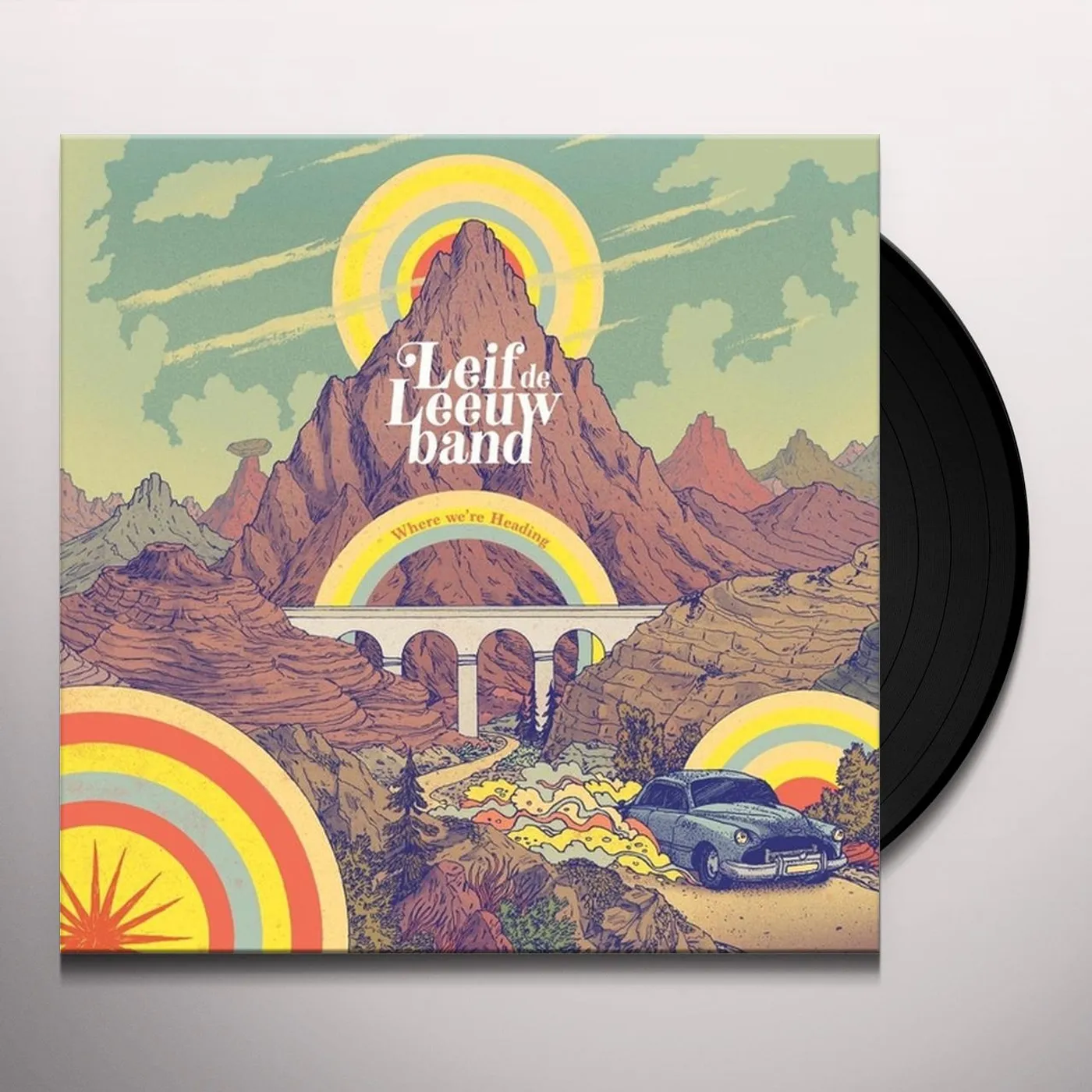 Leif de Leeuw Where We're Heading Vinyl Record