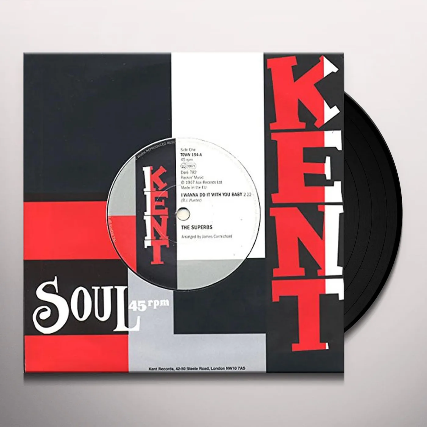 The Superbs I WANNA DO IT WITH YOU BABY / ON A DAY WHEM Vinyl Record