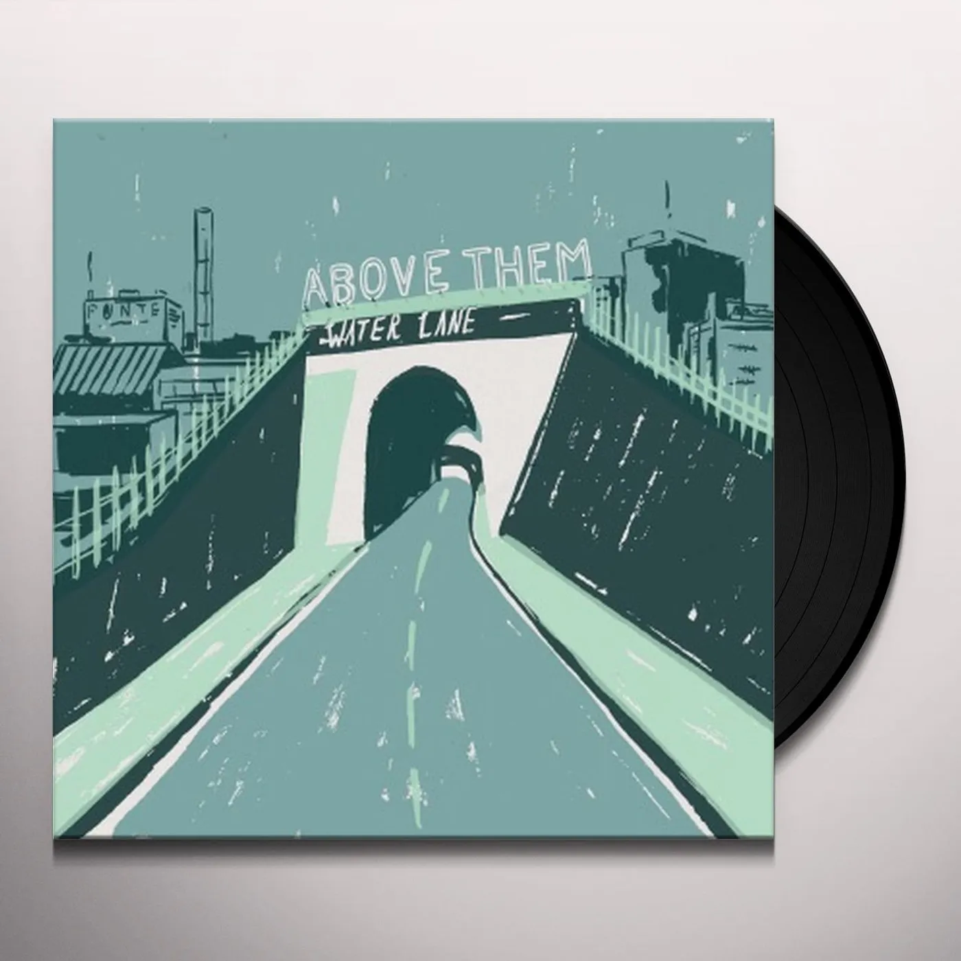 Above Them WATER LANE Vinyl Record - UK Release
