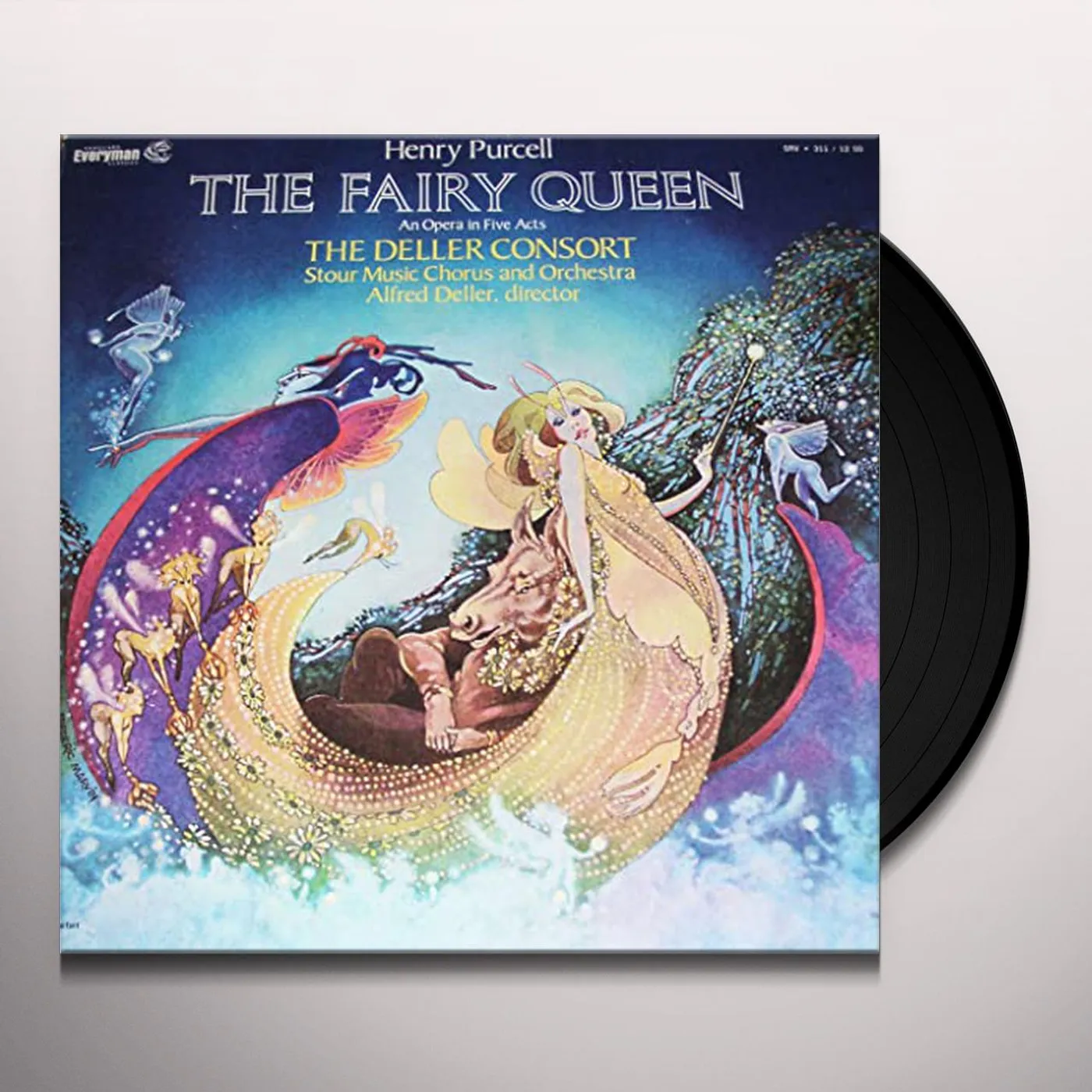 Purcell / Alfred Deller FAIRY QUEEN Vinyl Record