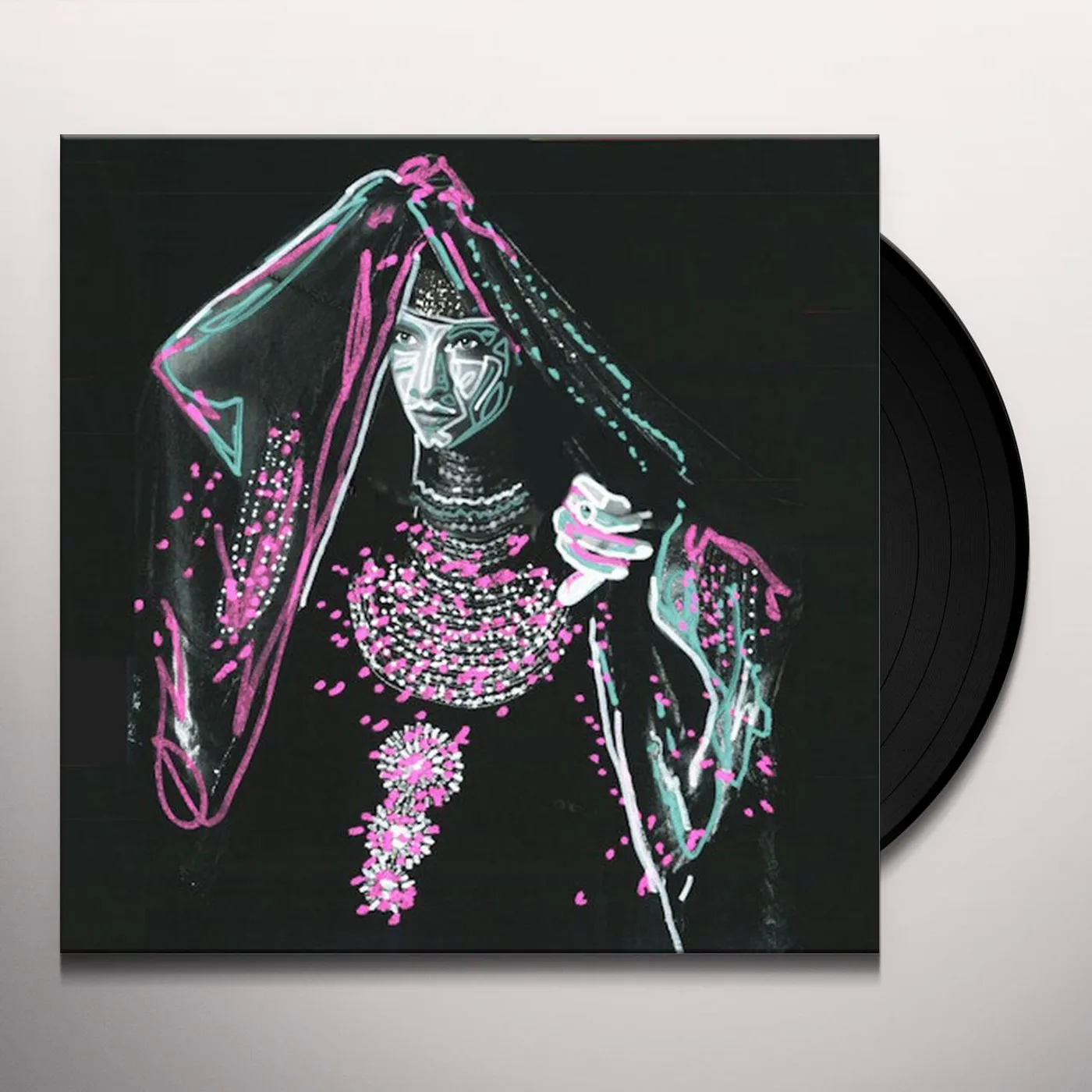 MY BABY MOUNAIKI: BY THE BRIGHT OF NIGHT Vinyl Record