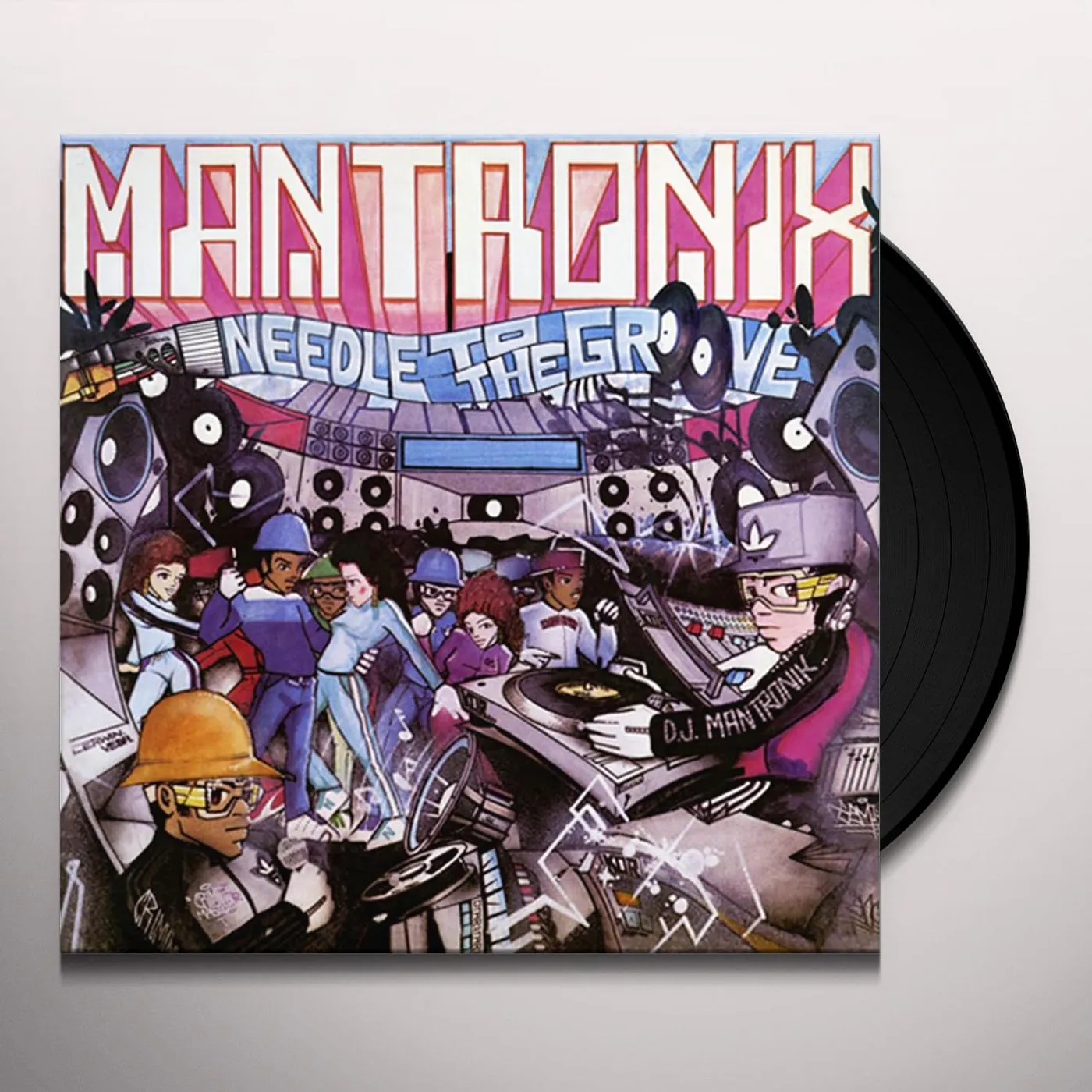 Mantronix Needle to the Groove Vinyl Record