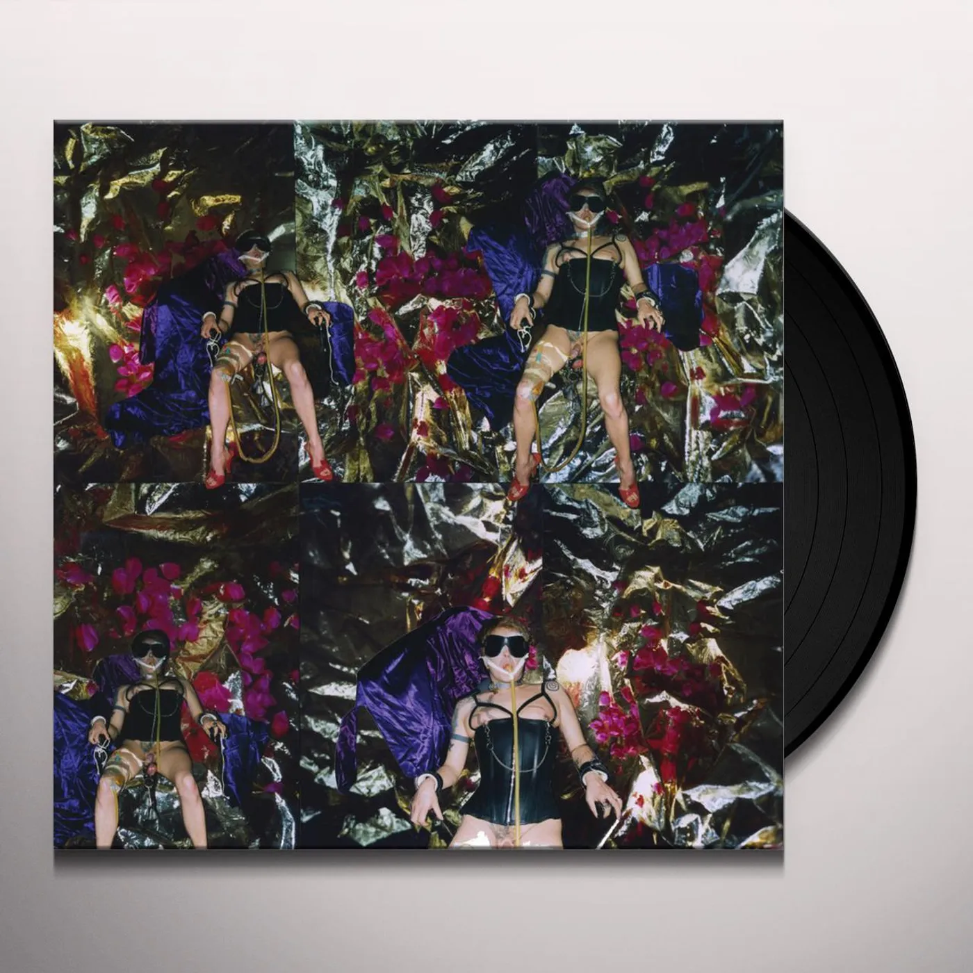 Prurient Wrapped In The Flame Of Illusion Masked Vinyl Record