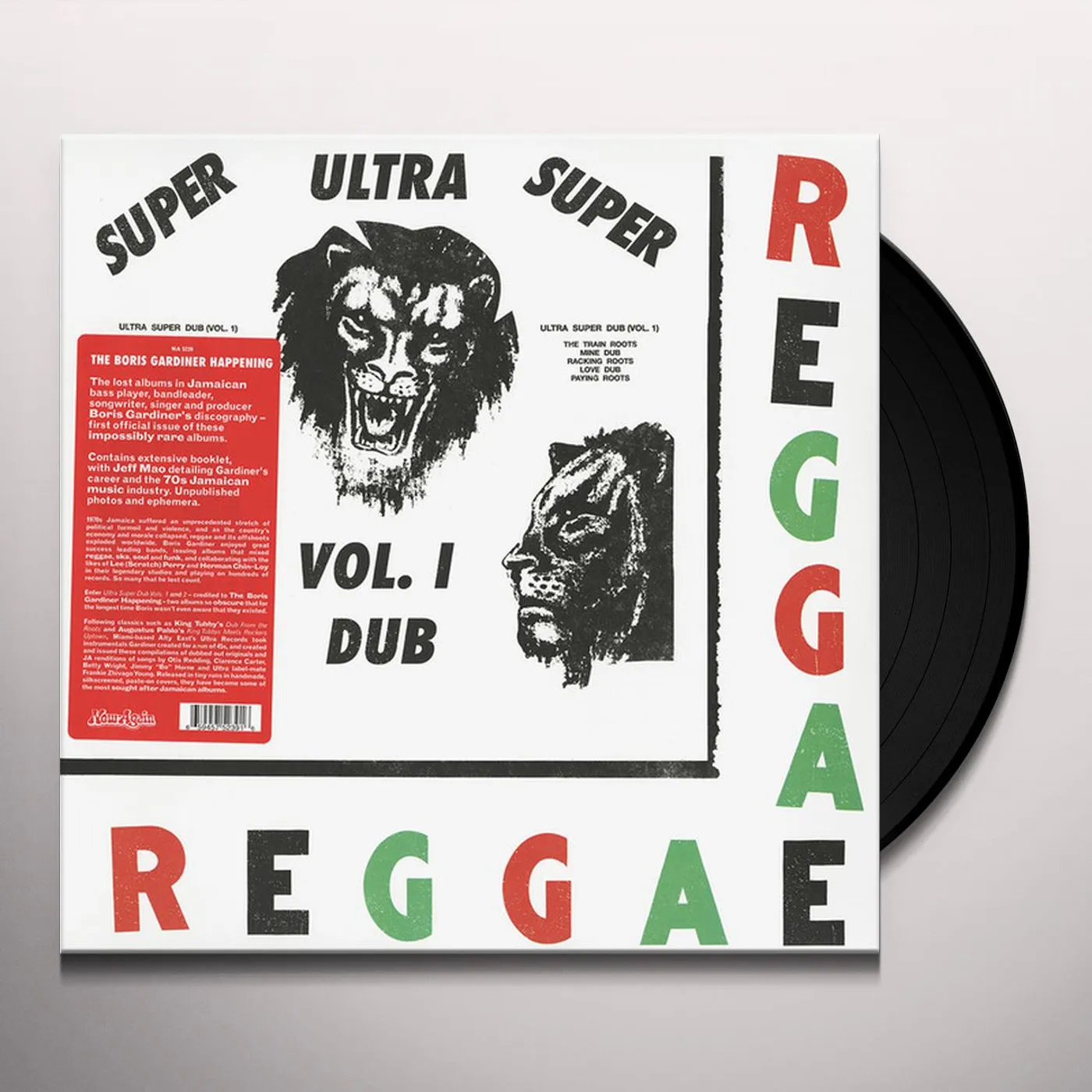 Boris Gardiner ULTRA SUPER DUB V.1 Vinyl Record