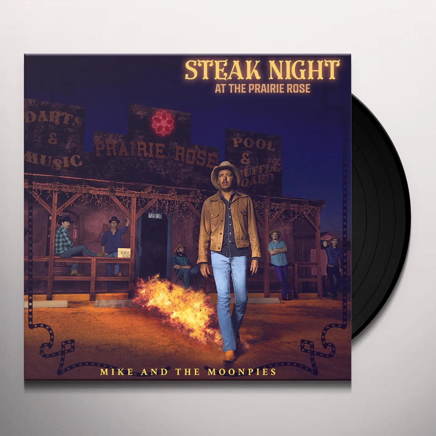 Mike and the Moonpies Steak Night at the Prairie Rose Vinyl Record