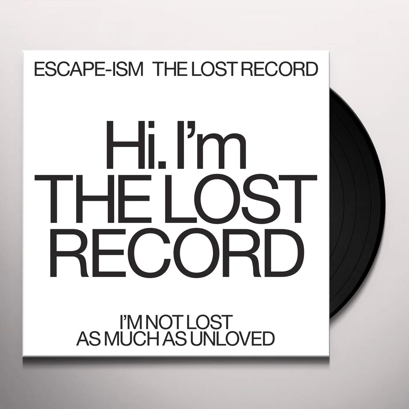 Escape-ism The Lost Record Vinyl Record