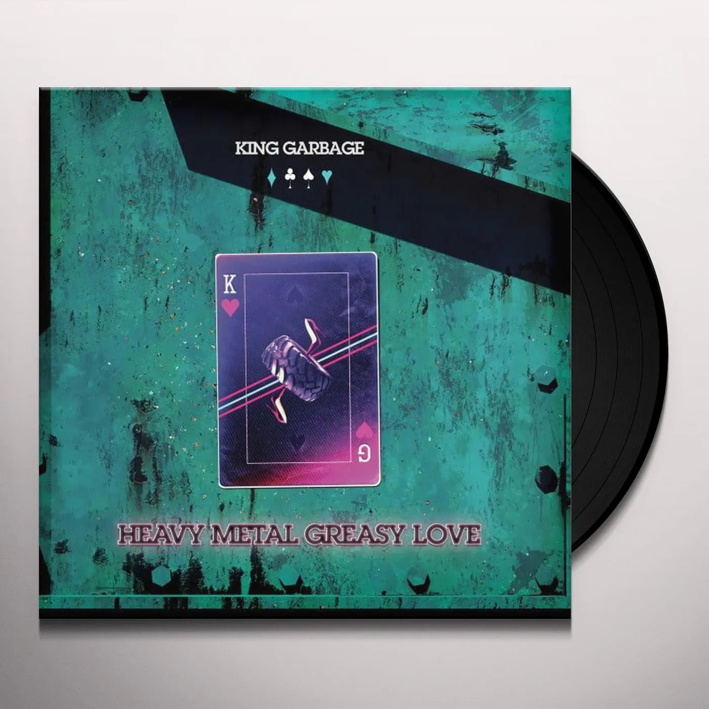 King Garbage Heavy Metal Greasy Love Vinyl Record