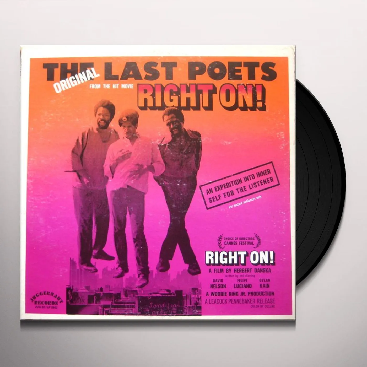 Last Poets RIGHT ON Vinyl Record