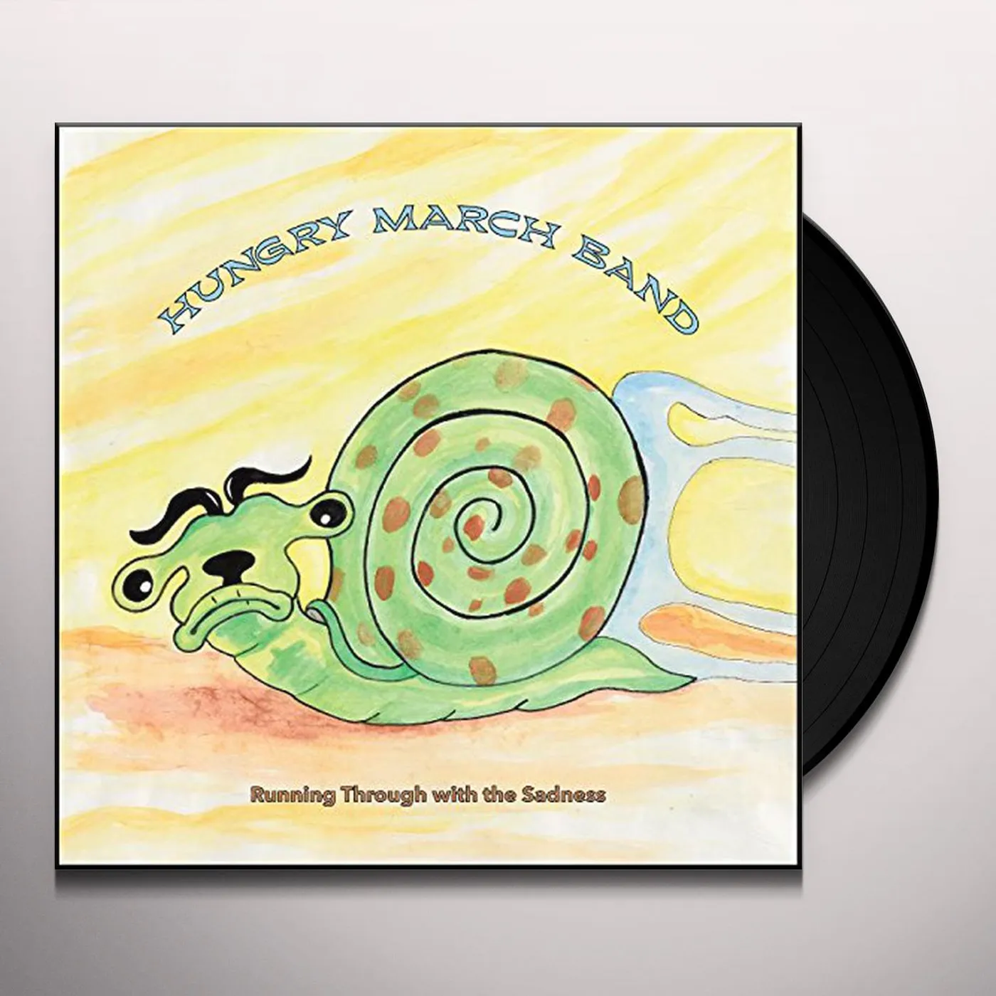 Hungry March Band Running Through with the Sadness Vinyl Record