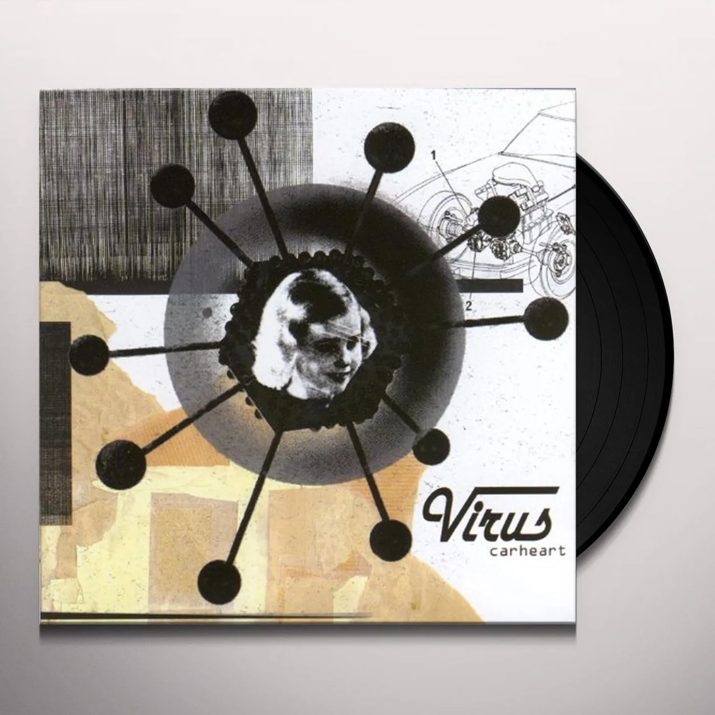 Virus Carheart Vinyl Record